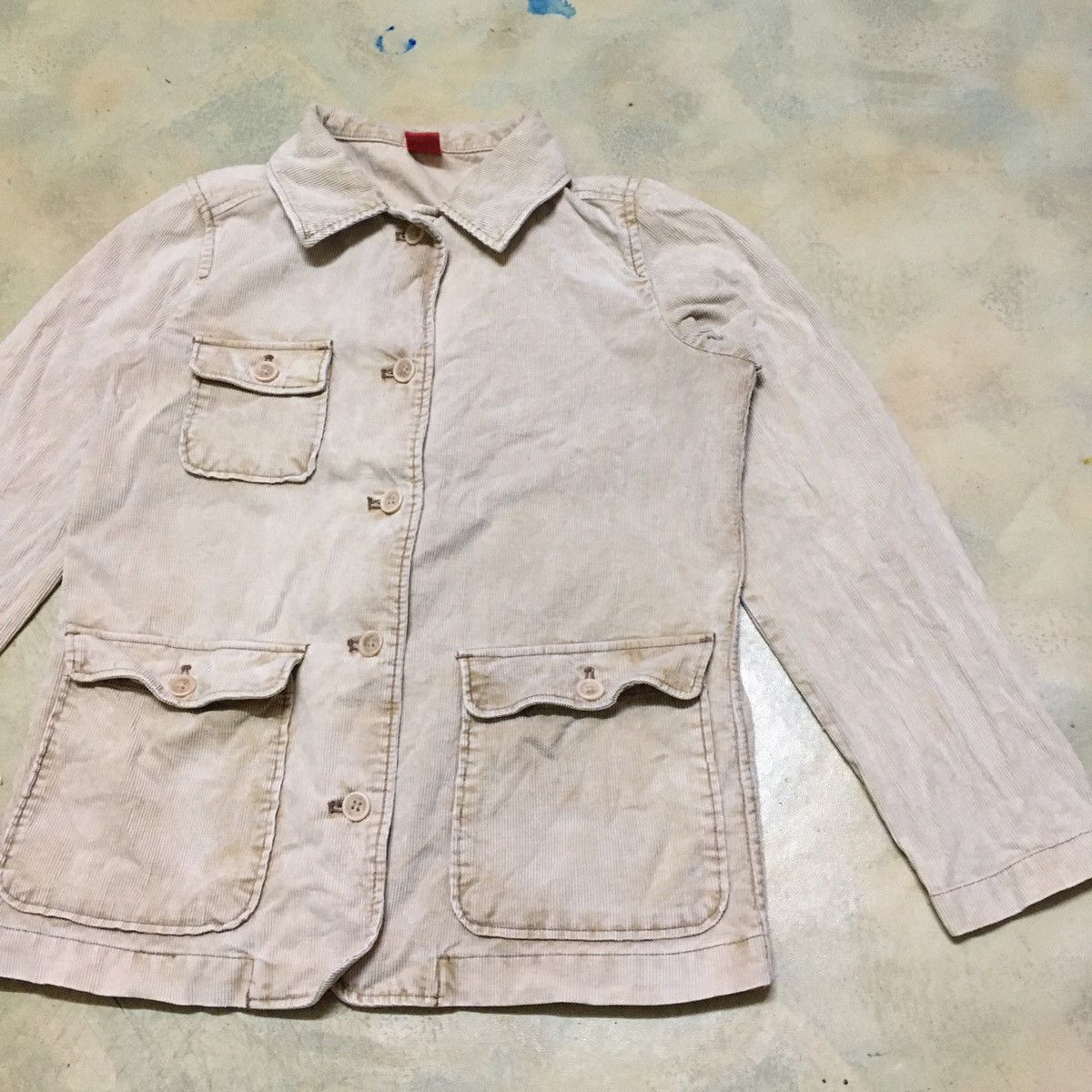 Japanese Brand Japanese Brand Corduroy Workwear Chore Jacket Size US S / EU 44-46 / 1 - 3 Thumbnail