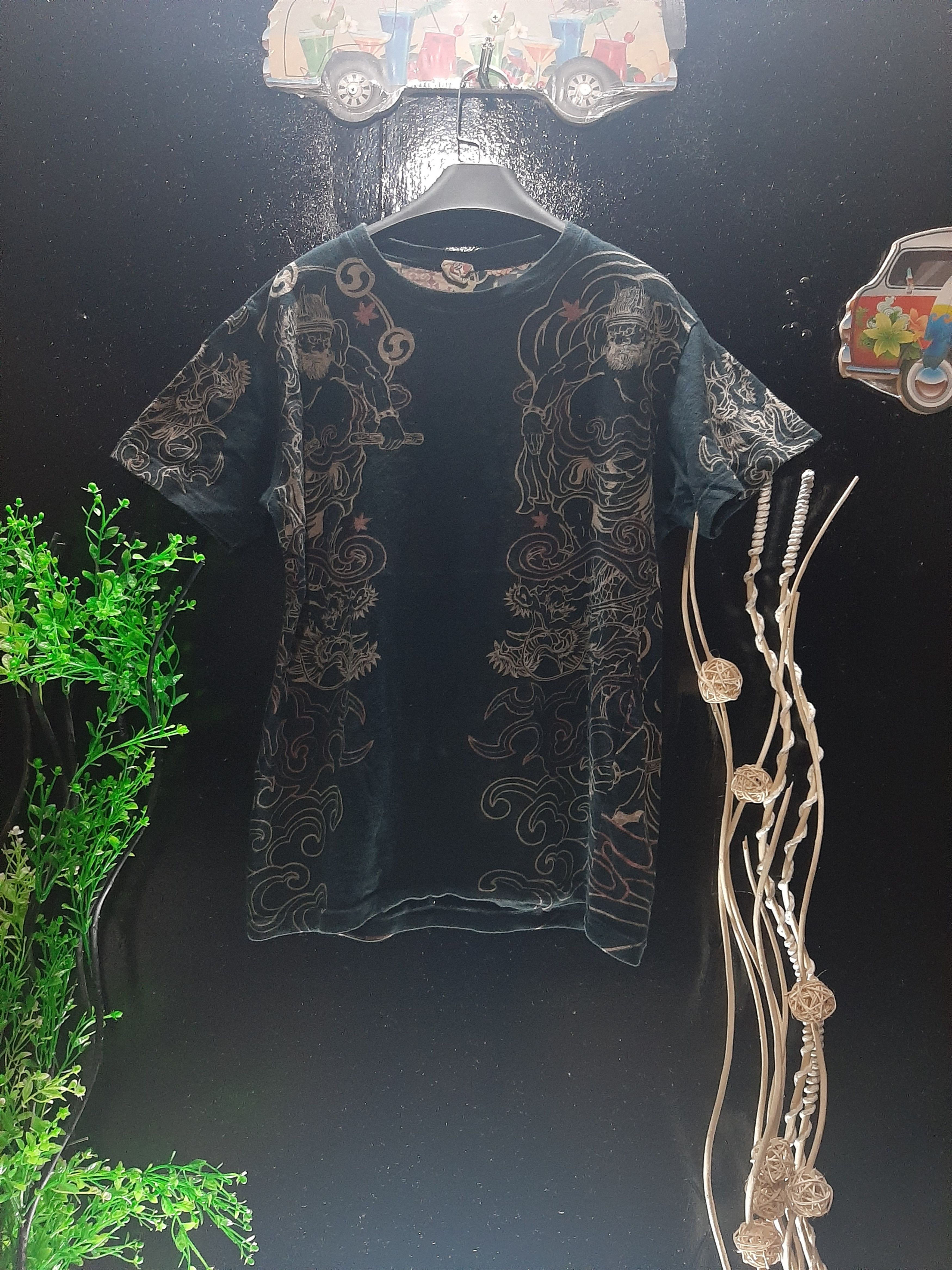 Edition Japan × Japanese Brand JAPAN FUJIN RAIJIN GODS ART YAKUZA ALL OVER PRINT Size US M / EU 48-50 / 2 - 6 Thumbnail