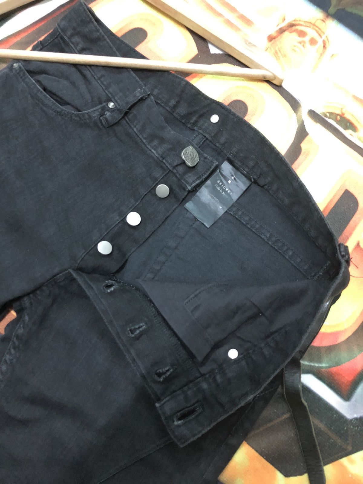 Japanese Brand SEIGEKI TOKYO JAPAN SLIM SKINNY FIT DENIM JEANS Size US 30 / EU 46 - 5 Thumbnail
