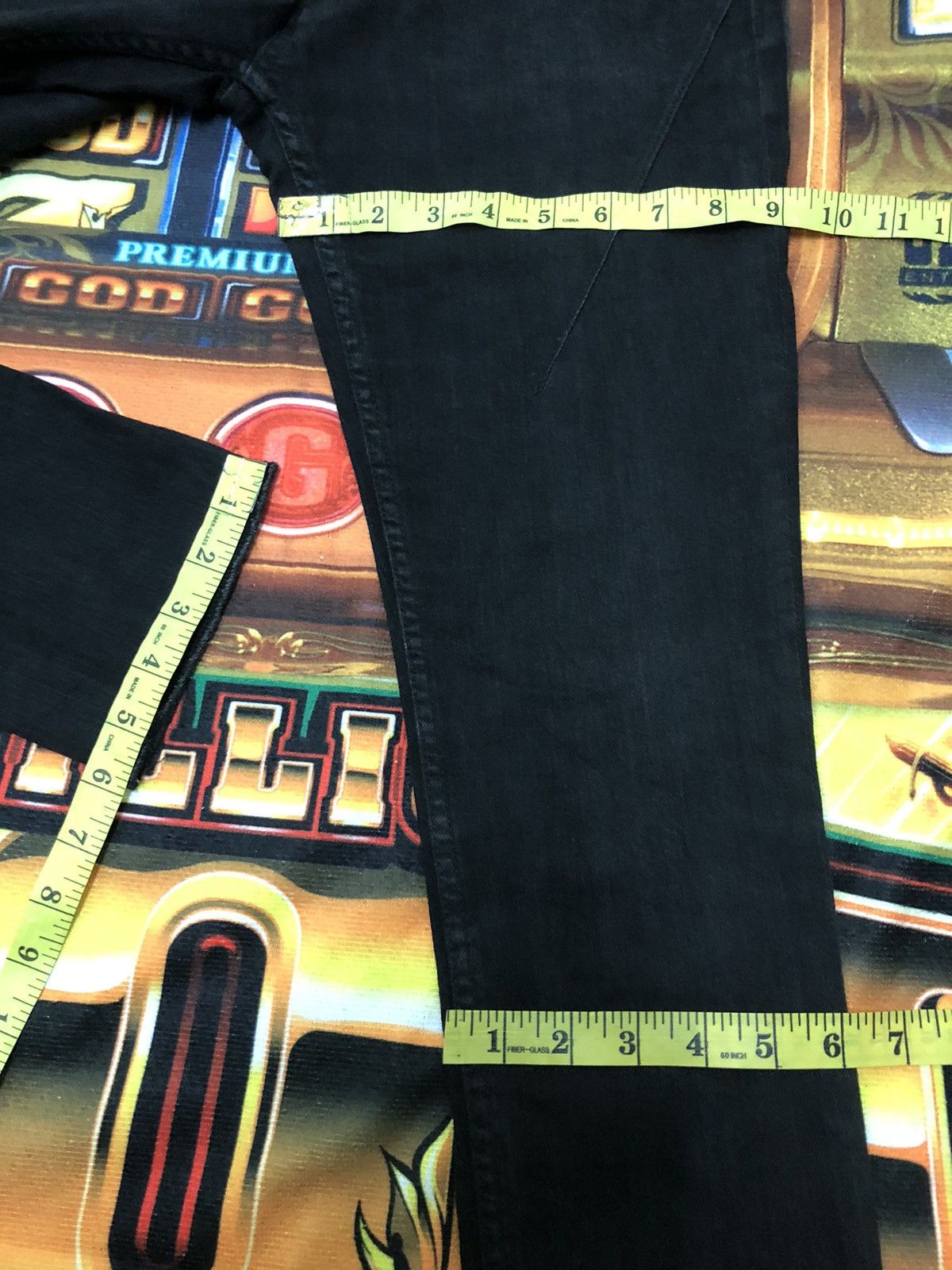 Japanese Brand SEIGEKI TOKYO JAPAN SLIM SKINNY FIT DENIM JEANS Size US 30 / EU 46 - 13 Thumbnail