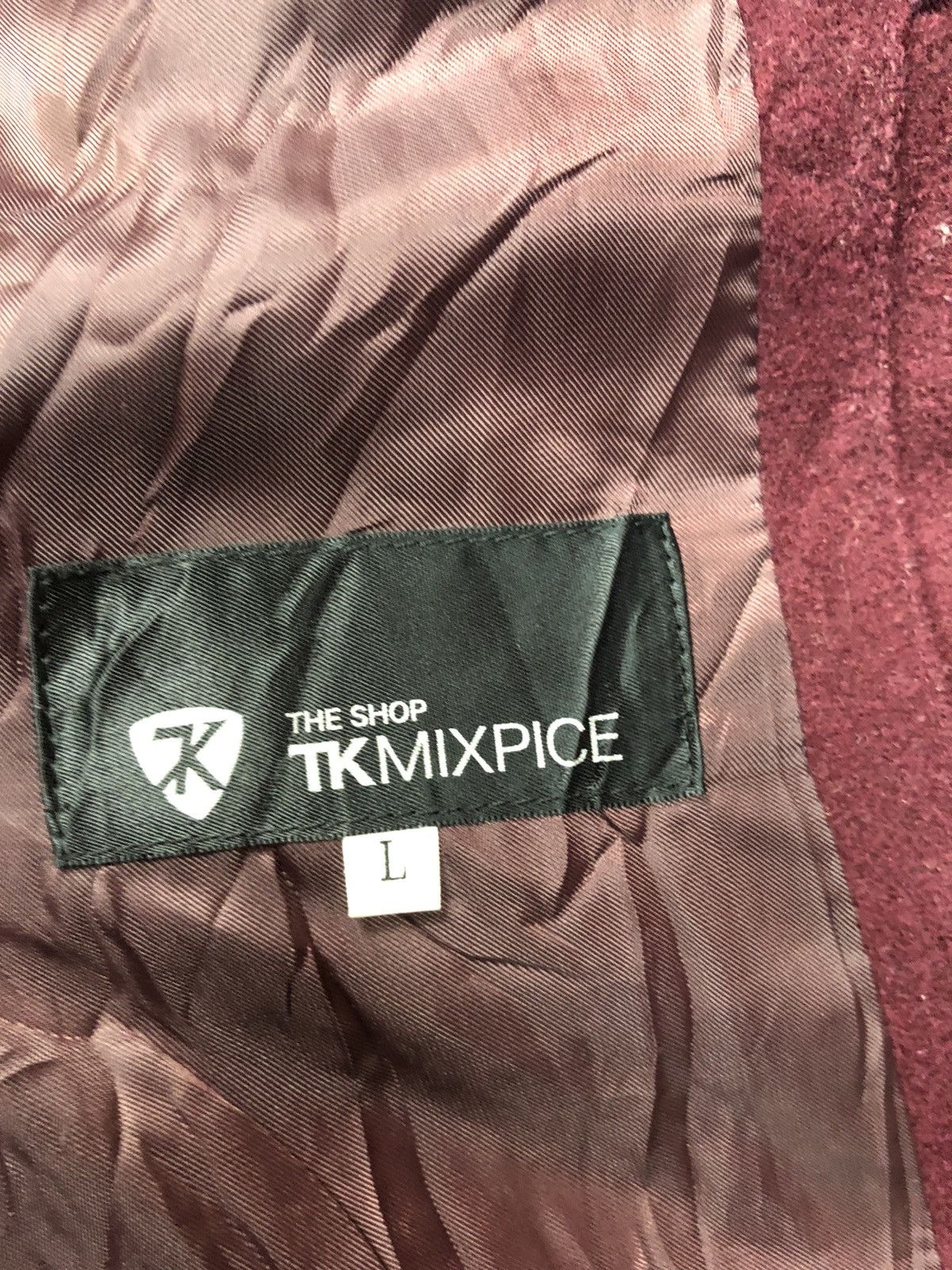 Japanese Brand × Takeo Kikuchi VINTAGE TK MIXPICE TAKEO KIKUCHI WOOL PUNK JACKET Size US M / EU 48-50 / 2 - 5 Thumbnail