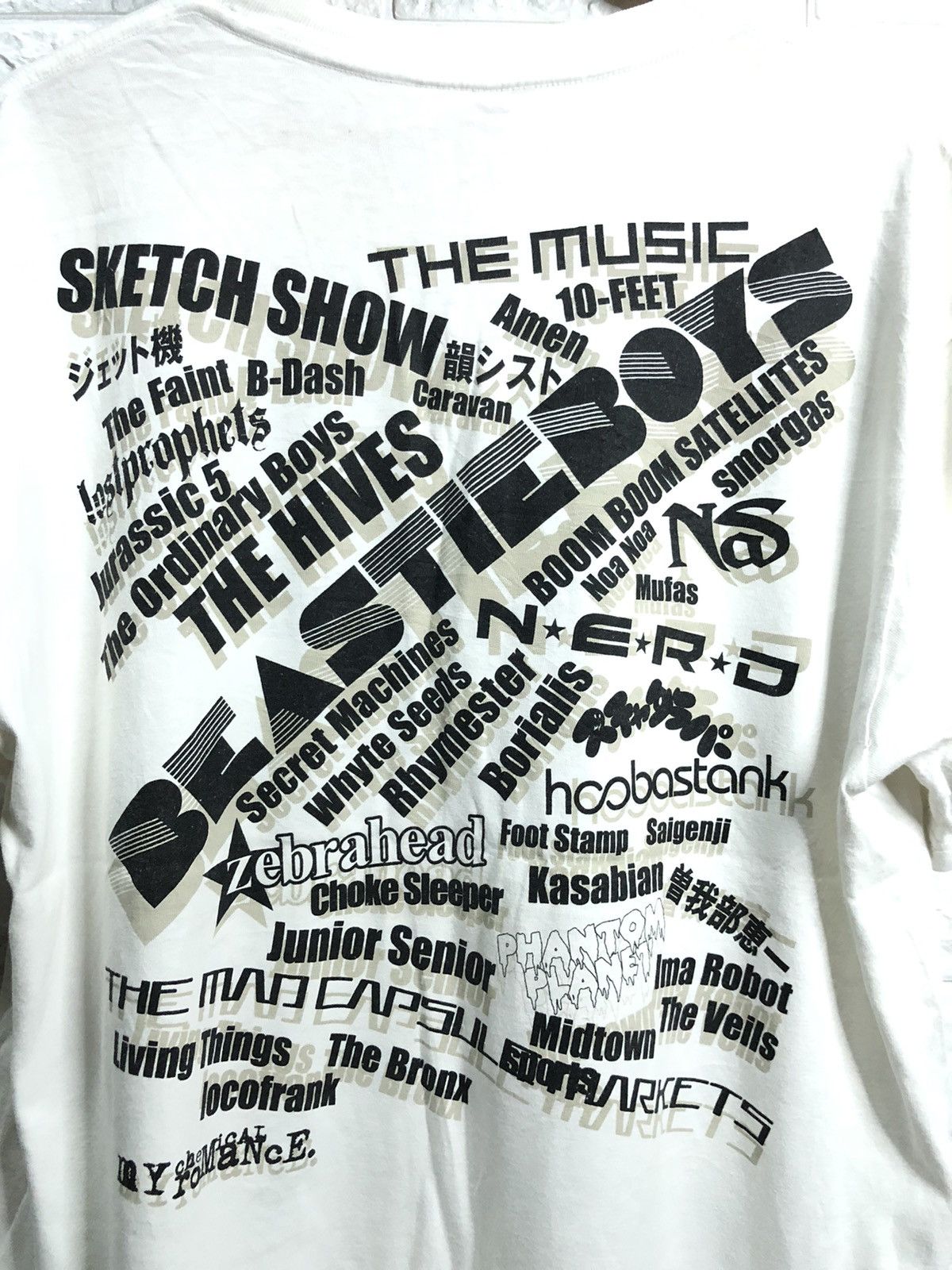 Band Tees × Vintage VINTAGE EARLY 2K SUMMER SONIC TEE Size US XL / EU 56 / 4 - 8 Thumbnail