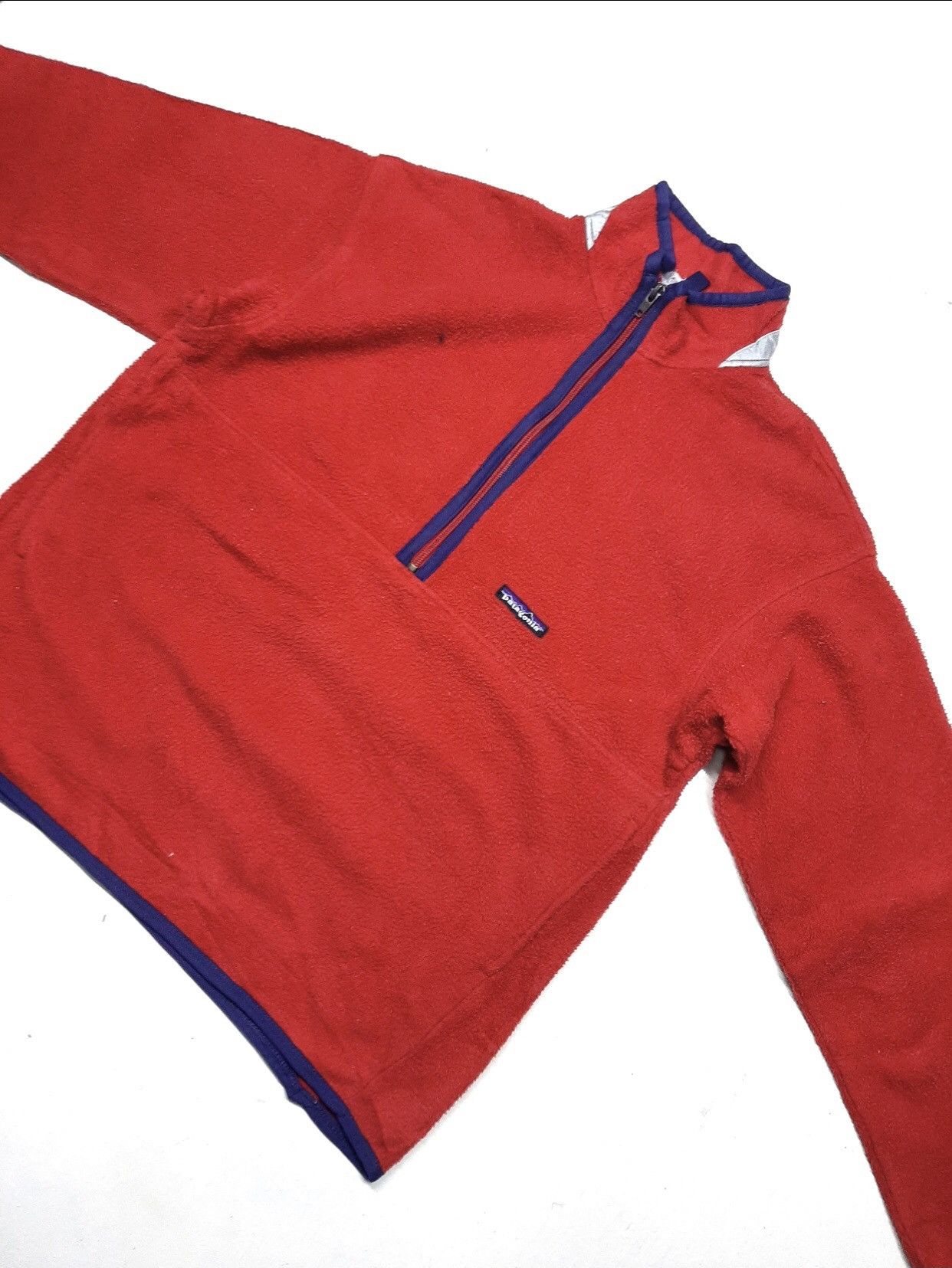 Patagonia × Vintage VINTAGE PATAGONIA SMALL LOGO QUARTER ZIPPER FLEECE JACKET Size US M / EU 48-50 / 2 - 1 Thumbnail