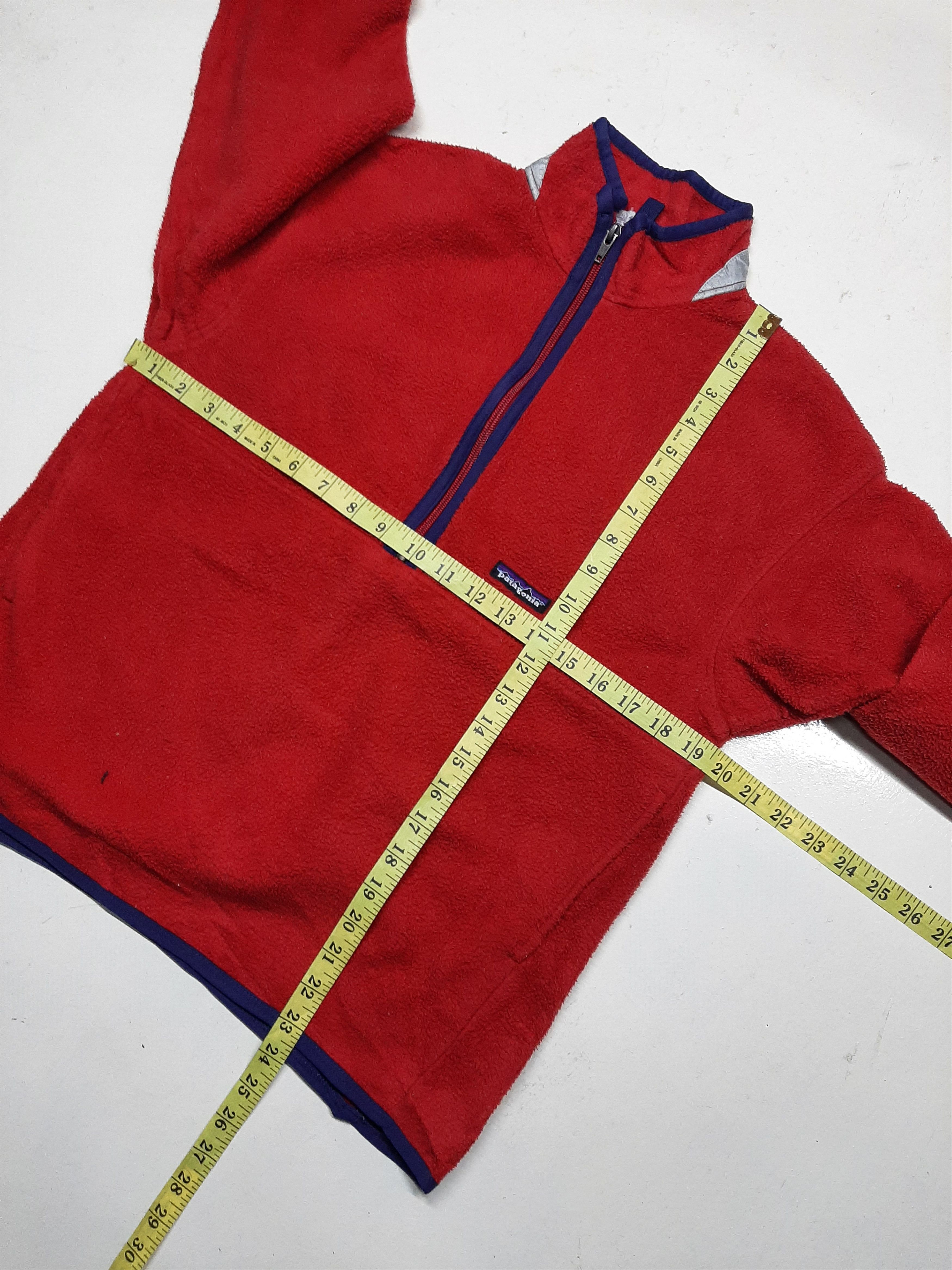 Patagonia × Vintage VINTAGE PATAGONIA SMALL LOGO QUARTER ZIPPER FLEECE JACKET Size US M / EU 48-50 / 2 - 7 Thumbnail