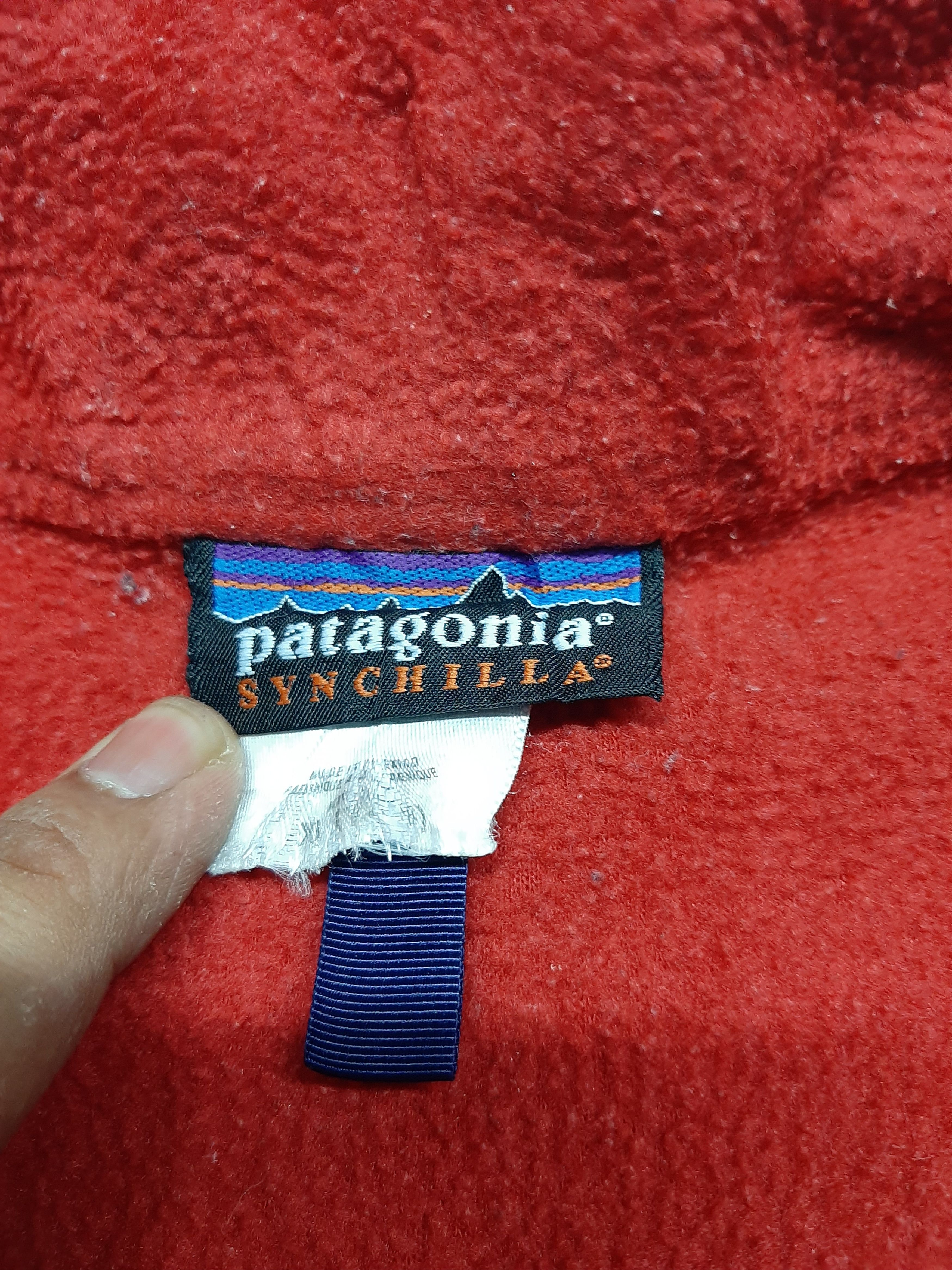 Patagonia × Vintage VINTAGE PATAGONIA SMALL LOGO QUARTER ZIPPER FLEECE JACKET Size US M / EU 48-50 / 2 - 4 Thumbnail
