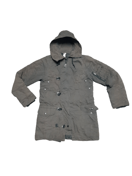 Alpha Industries × Margaret Howell × Vintage RARE🔥MHL X ALPHA INDUSTRIES PARKA JACKET Size US M / EU 48-50 / 2 - 1 Thumbnail