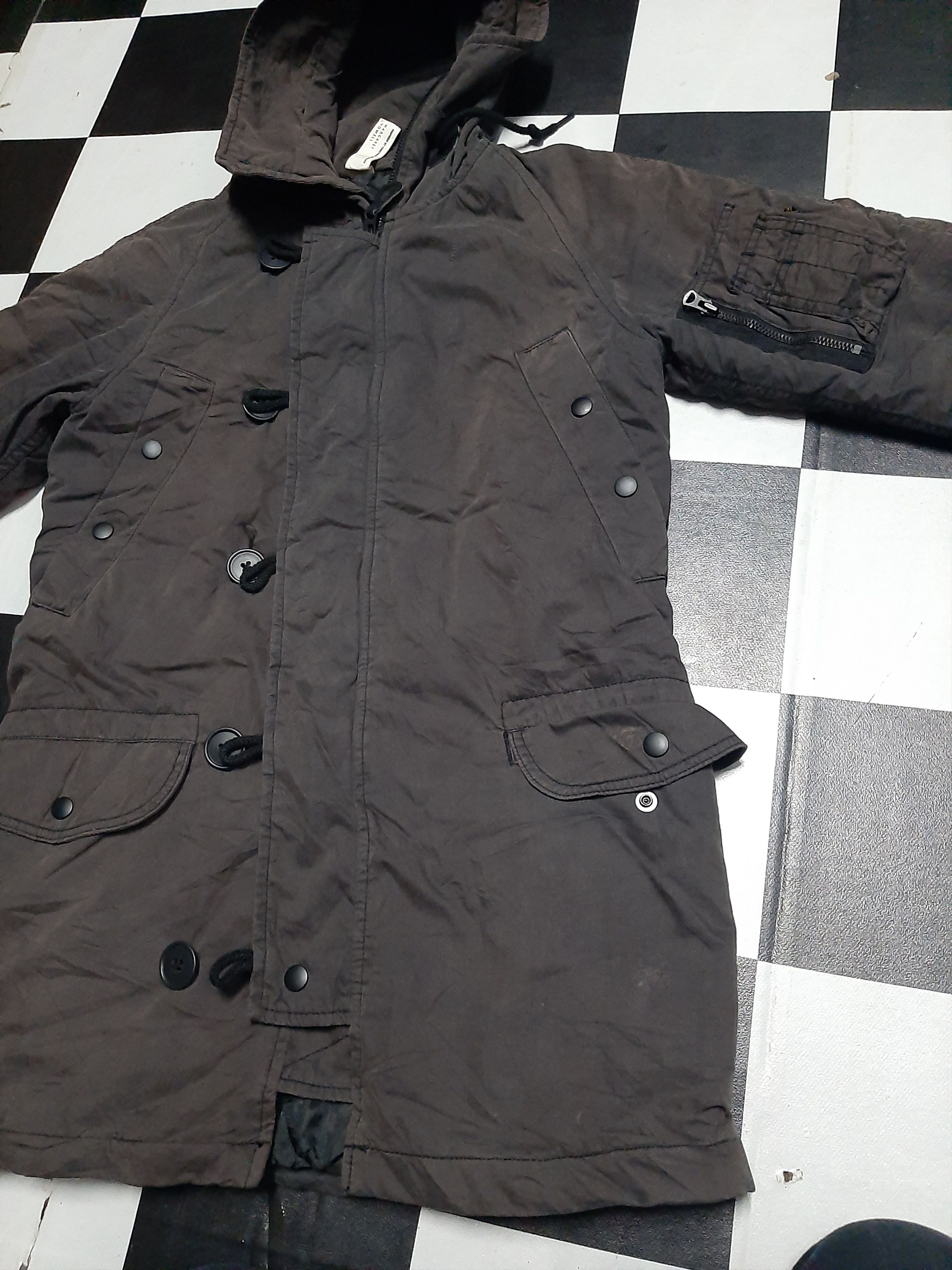 Alpha Industries × Margaret Howell × Vintage RARE🔥MHL X ALPHA INDUSTRIES PARKA JACKET Size US M / EU 48-50 / 2 - 3 Thumbnail