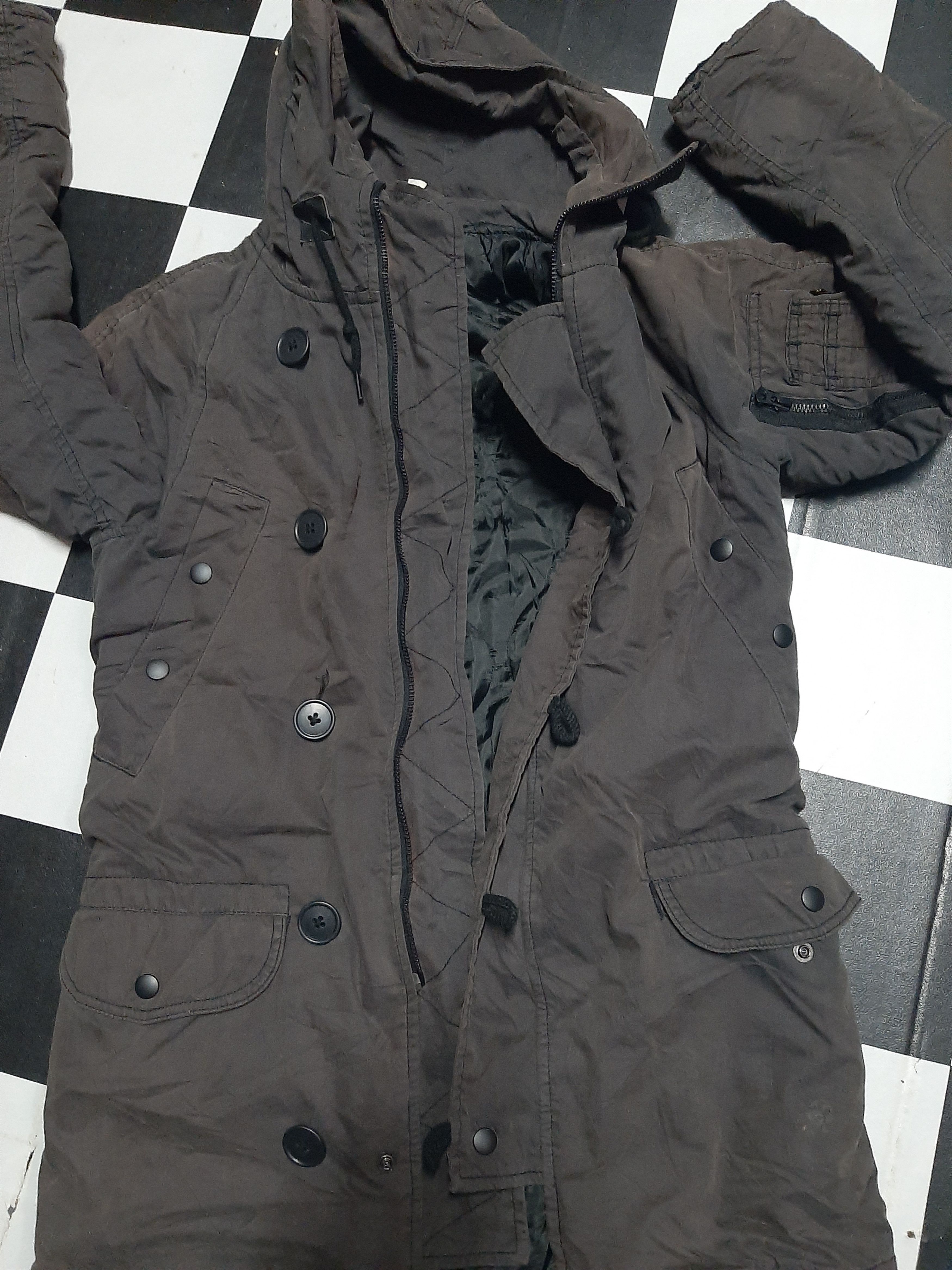 Alpha Industries × Margaret Howell × Vintage RARE🔥MHL X ALPHA INDUSTRIES PARKA JACKET Size US M / EU 48-50 / 2 - 7 Thumbnail