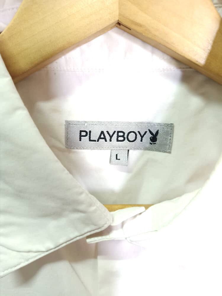 Playboy × Vintage VINTAGE PLAY BOY SHIRT BIG LOGO Size US L / EU 52-54 / 3 - 2 Thumbnail
