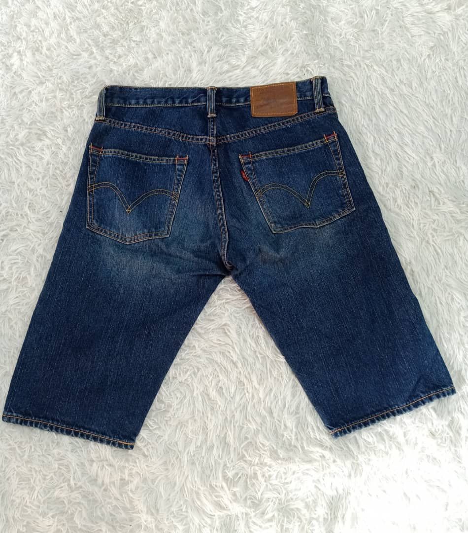 Japanese Brand × Levi's × Vintage VINTAGE 1997 LEVI'S JAPAN 🇯🇵 SHORT DENIM LOT 705 Size US 32 / EU 48 - 1 Thumbnail
