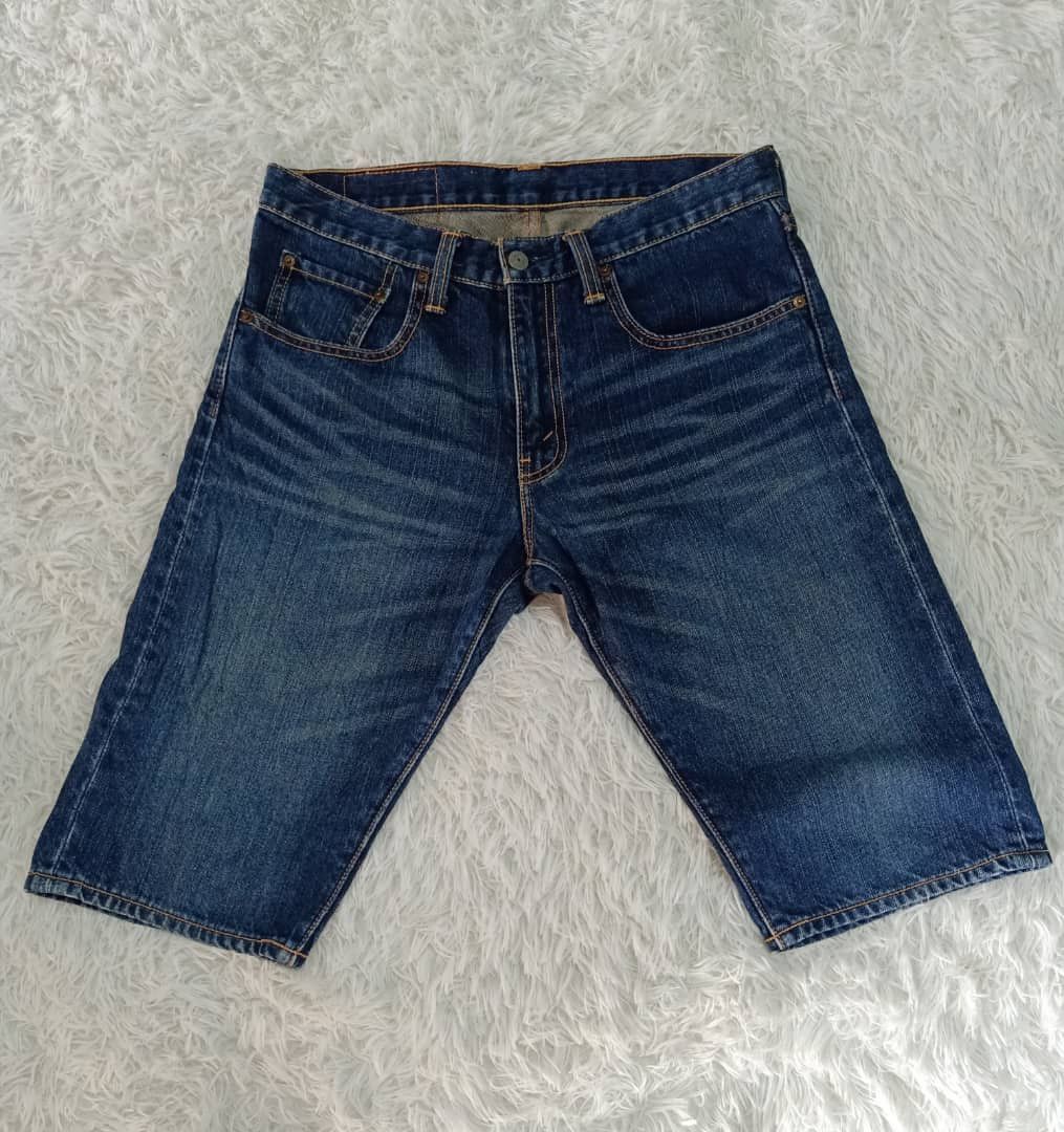 Japanese Brand × Levi's × Vintage VINTAGE 1997 LEVI'S JAPAN 🇯🇵 SHORT DENIM LOT 705 Size US 32 / EU 48 - 2 Thumbnail
