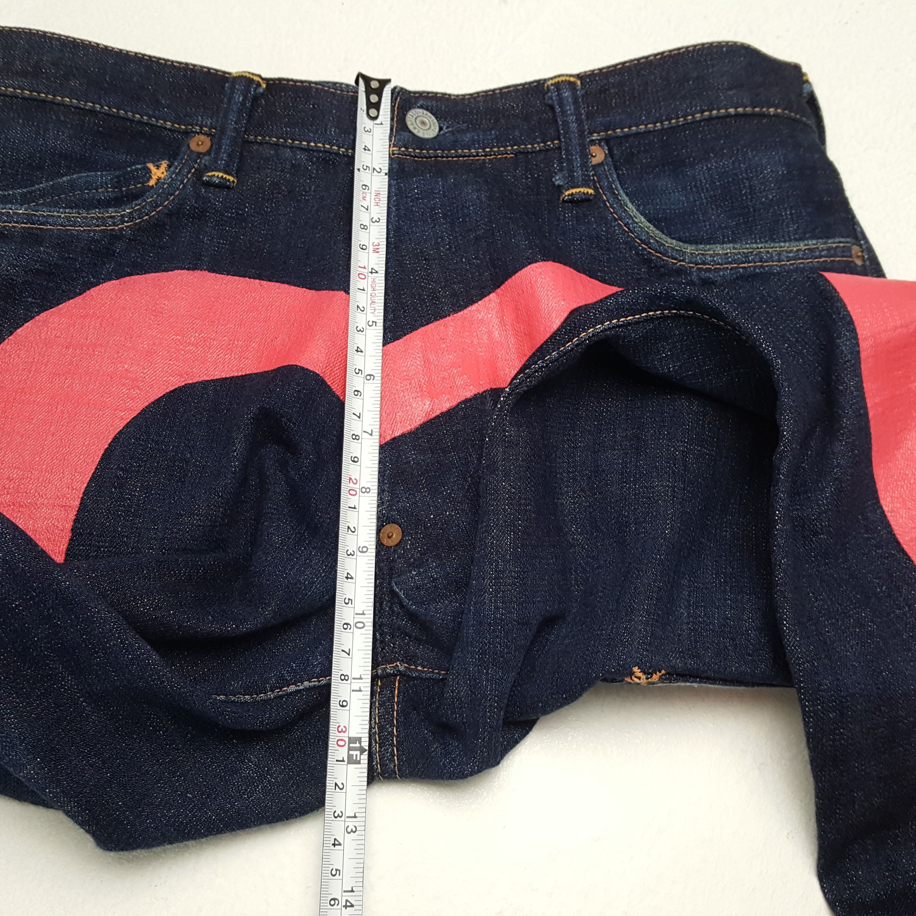 Evisu × Japanese Brand × Vintage Vintage EVISU Japanese Brand Daicock Custom Style Jeans Size US 31 - 8 Thumbnail