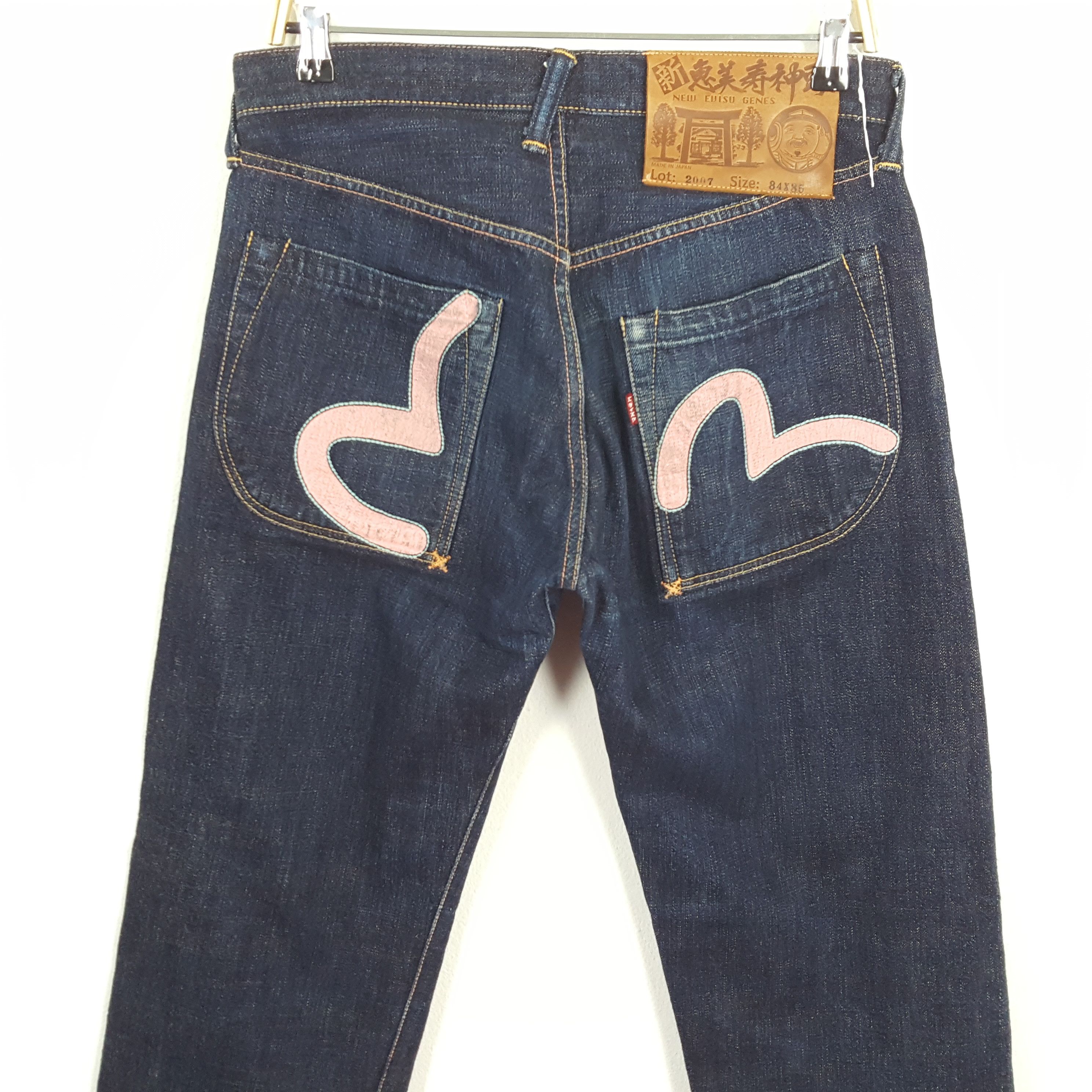 Evisu × Japanese Brand × Vintage Vintage EVISU Japanese Brand Daicock Custom Style Jeans Size US 31 - 5 Thumbnail