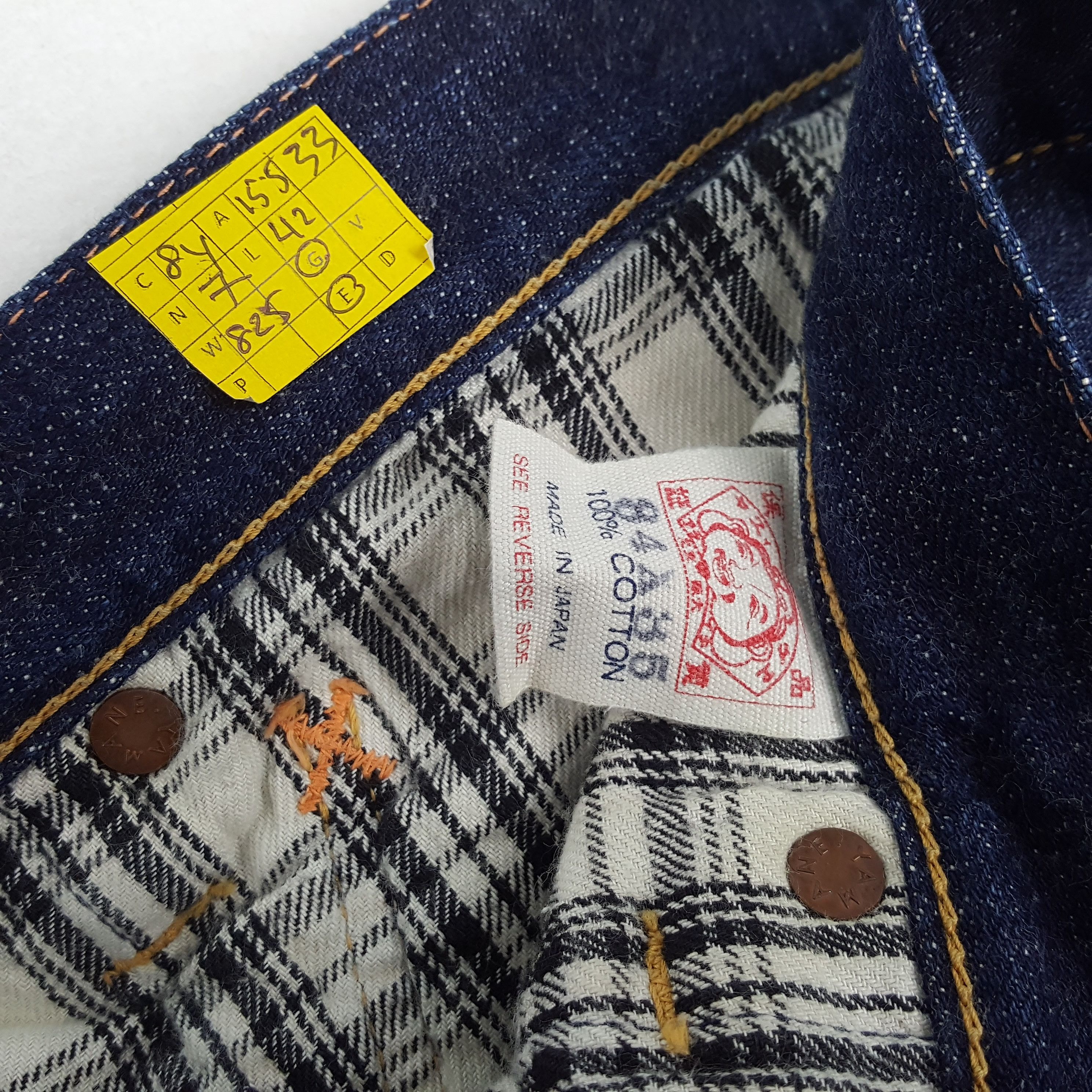 Evisu × Japanese Brand × Vintage Vintage EVISU Japanese Brand Daicock Custom Style Jeans Size US 31 - 13 Thumbnail