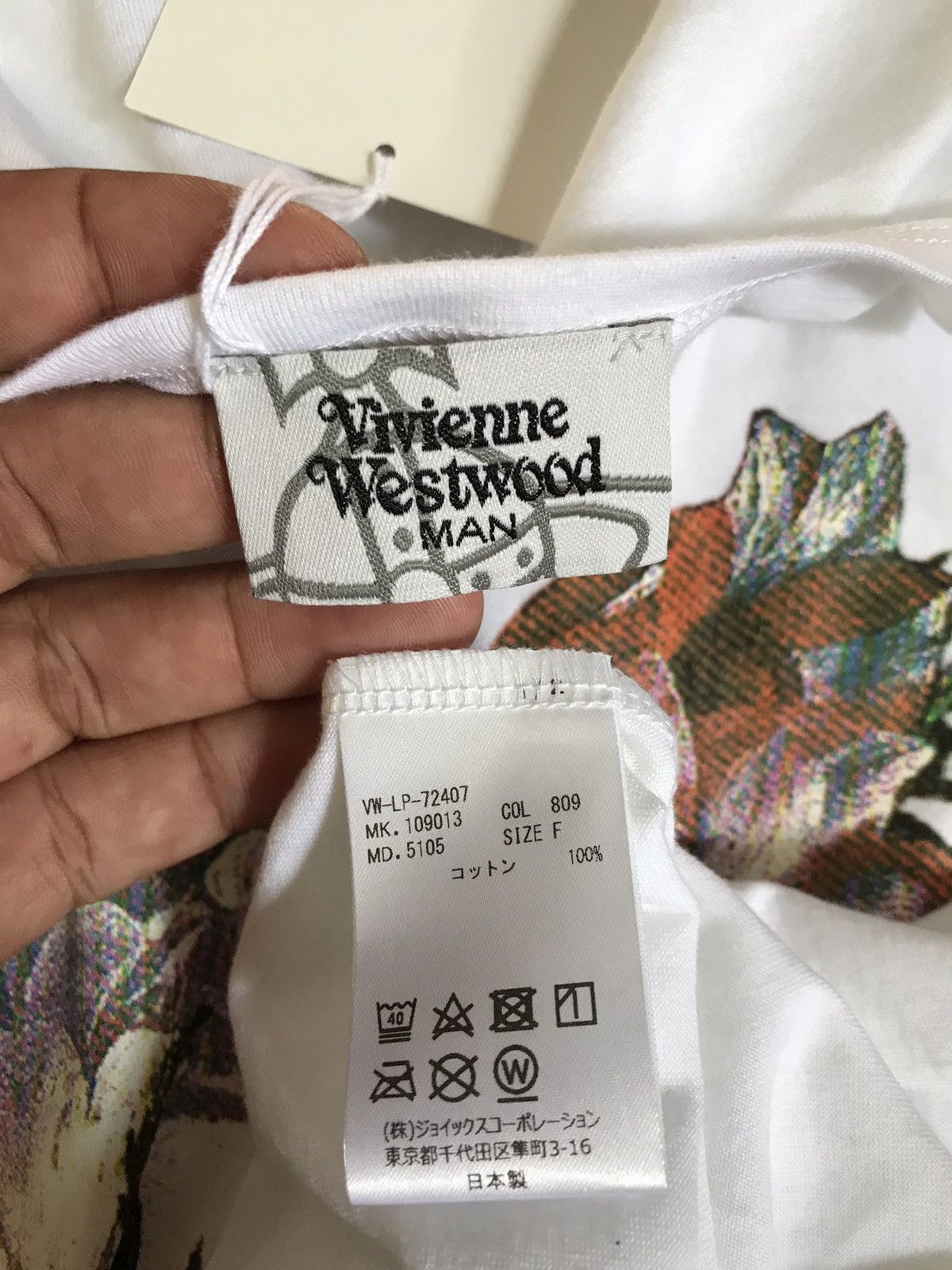 Vivienne Westwood Vivienne Westwood oversize Flowers tee Size US L / EU 52-54 / 3 - 14 Thumbnail