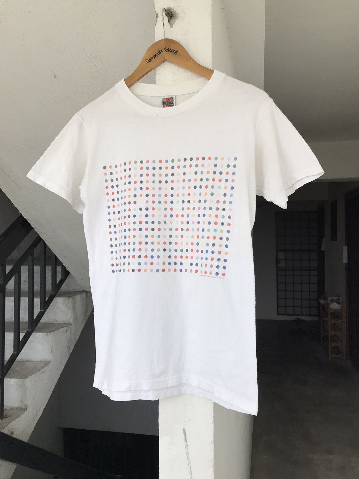 Damien Hirst × Vintage Rare 1999 Damien Hirst Fotofolio Art Post Tee Size US S / EU 44-46 / 1 - 7 Thumbnail