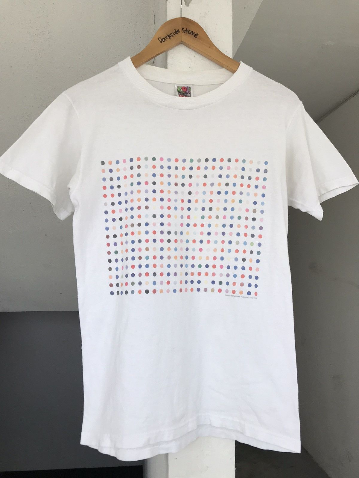 Damien Hirst × Vintage Rare 1999 Damien Hirst Fotofolio Art Post Tee Size US S / EU 44-46 / 1 - 5 Thumbnail