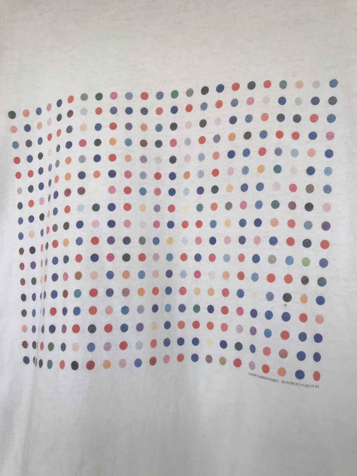 Damien Hirst × Vintage Rare 1999 Damien Hirst Fotofolio Art Post Tee Size US S / EU 44-46 / 1 - 9 Thumbnail