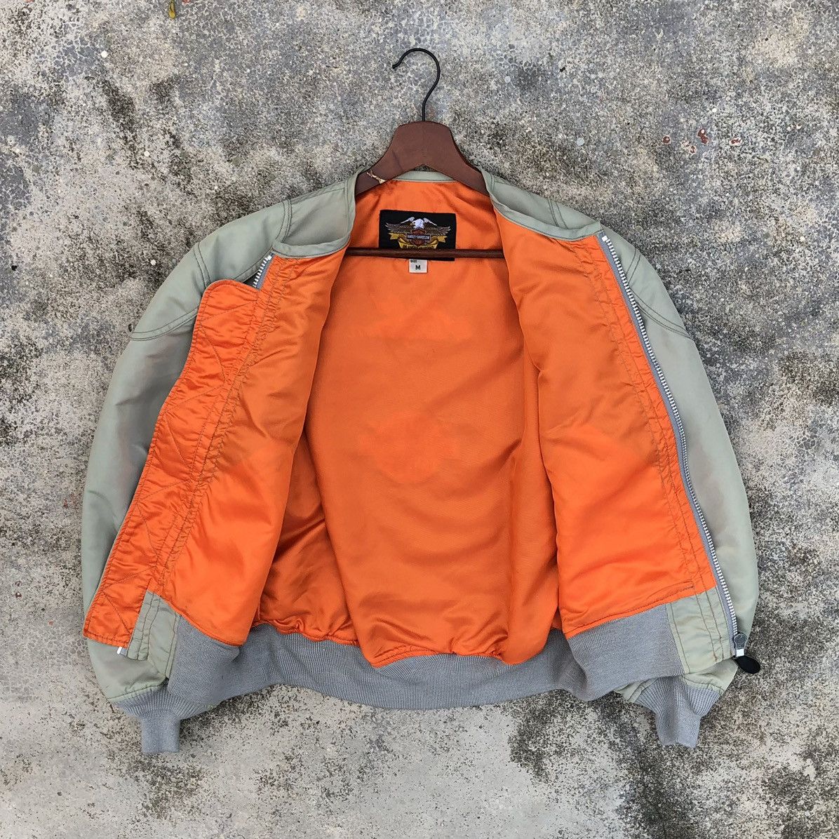 Harley Davidson Vintage Harley Davidson Motor Champion Bomber Jacket Size US M / EU 48-50 / 2 - 12 Thumbnail