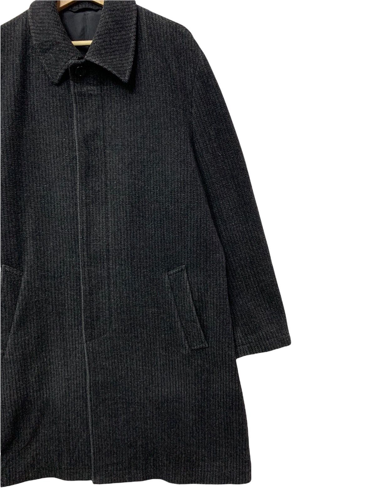 Yohji Yamamoto 🔥VTG YOHJI YAMAMOTO SIGNATURE WOOL OVERCOATS Size US L / EU 52-54 / 3 - 5 Thumbnail