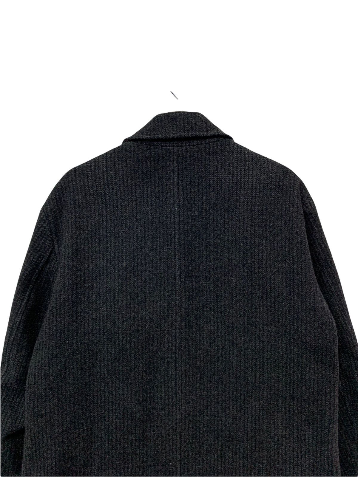 Yohji Yamamoto 🔥VTG YOHJI YAMAMOTO SIGNATURE WOOL OVERCOATS Size US L / EU 52-54 / 3 - 8 Thumbnail