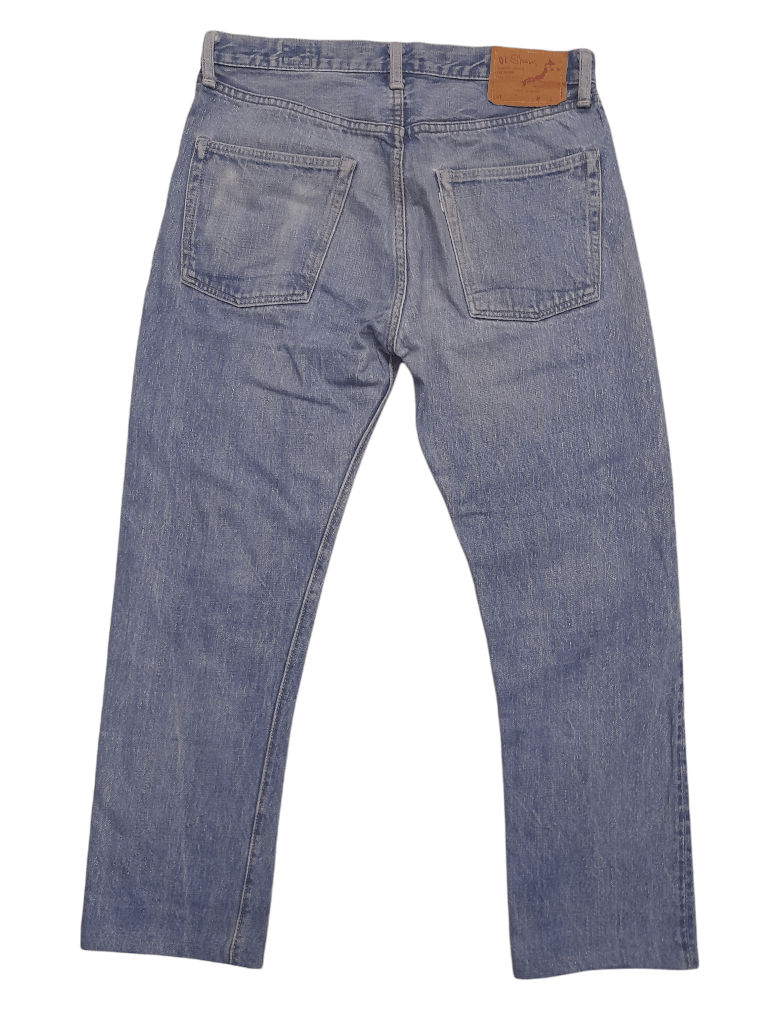 image of Orslow 107 Selvedge Denim 2 Year Wash (D781) in Blue, Men's (Size 31)