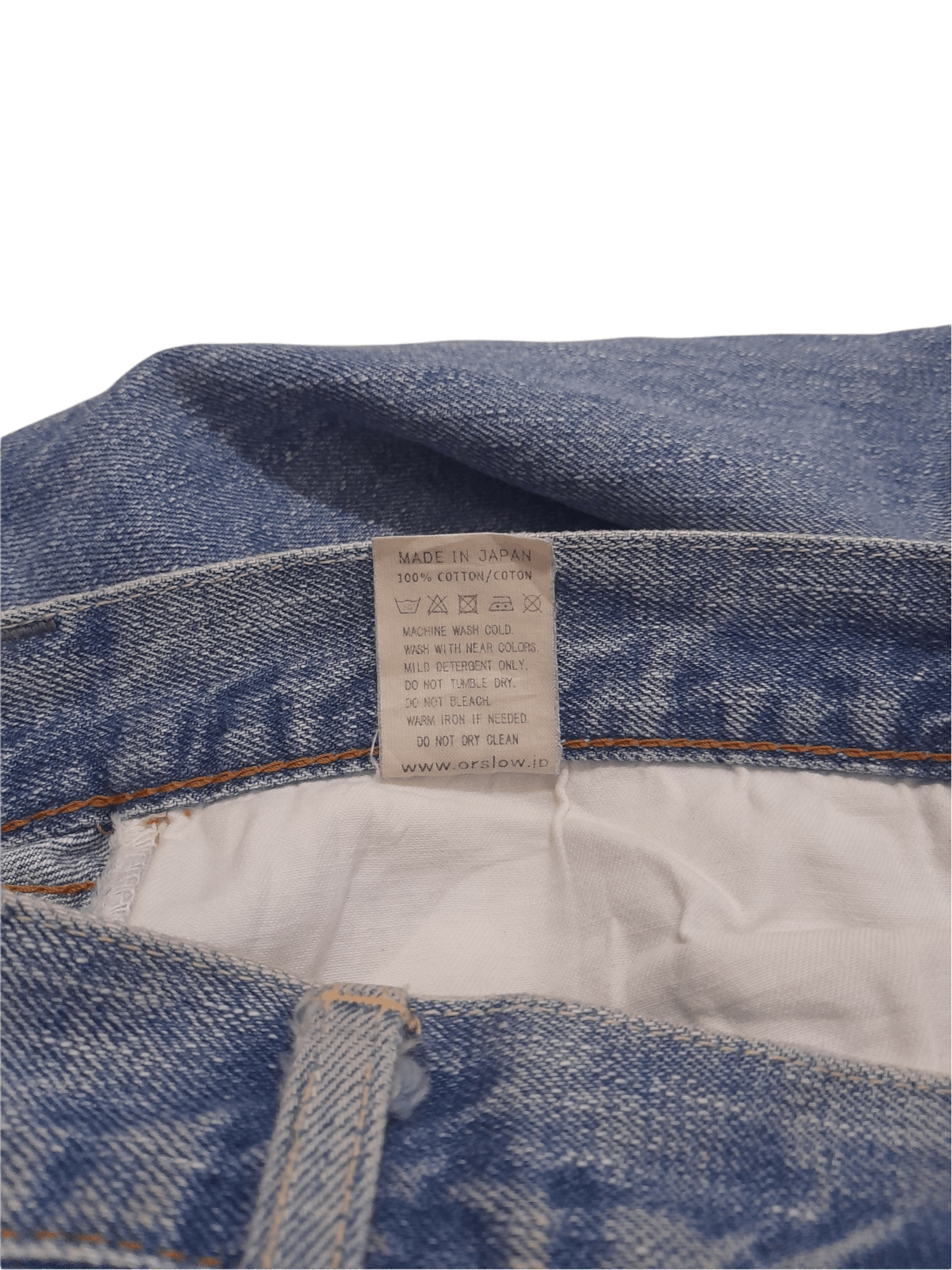 Orslow ORSLOW 107 Selvedge Denim 2 YEAR WASH (D781) Size US 31 - 9 Thumbnail