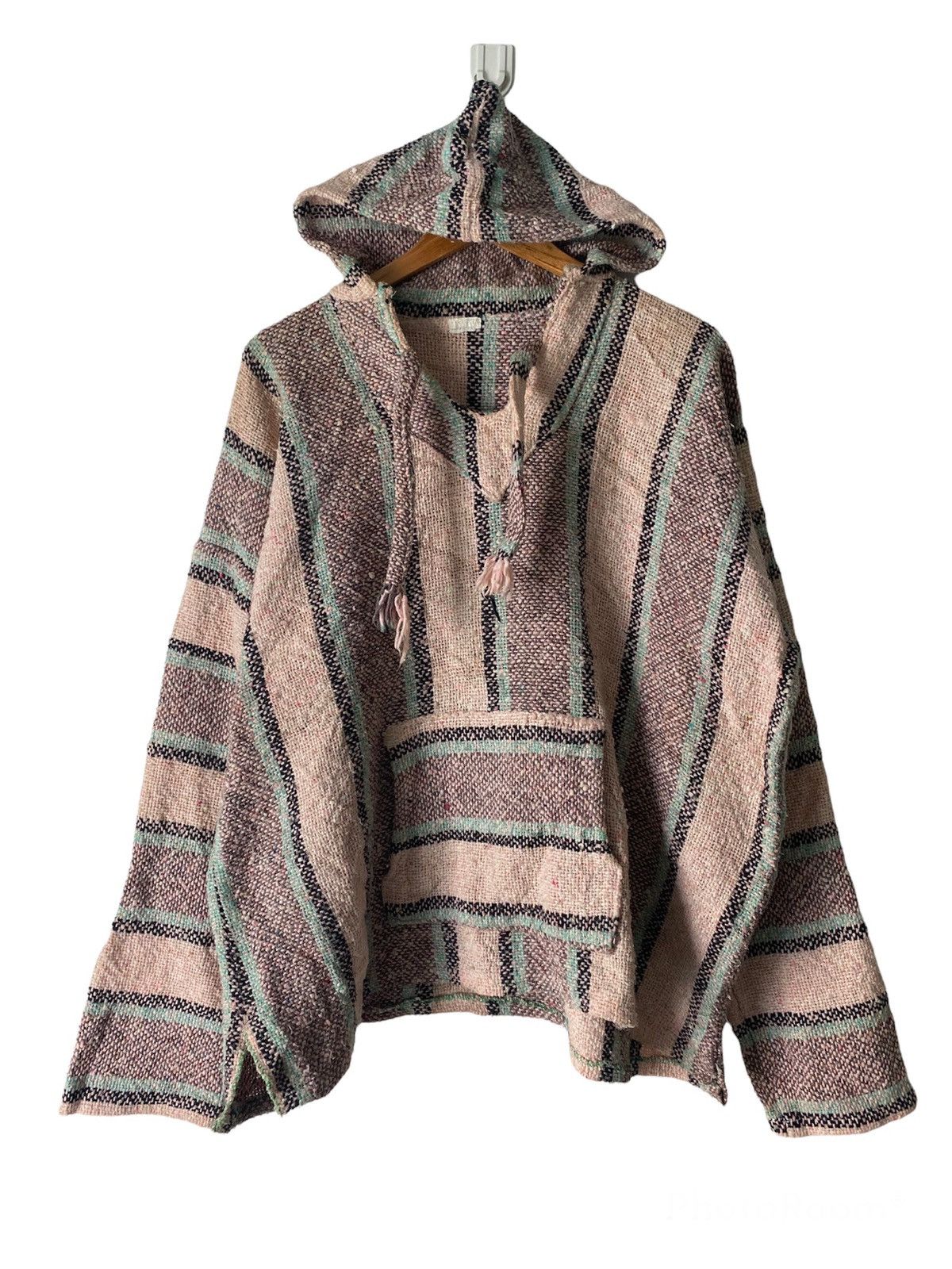 Indigo × Japanese Brand × Vintage 🇯🇵VTG Japanese dyen ethnic kimono designe kapital hoodie Size US L / EU 52-54 / 3 - 1 Thumbnail