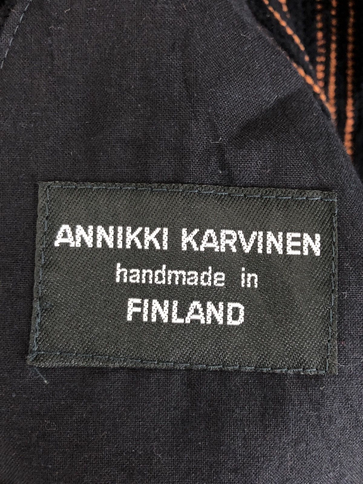 Designer VINTAGE ANNIKKI KARVINEN HAND JACKET Size US M / EU 48-50 / 2 - 10 Thumbnail