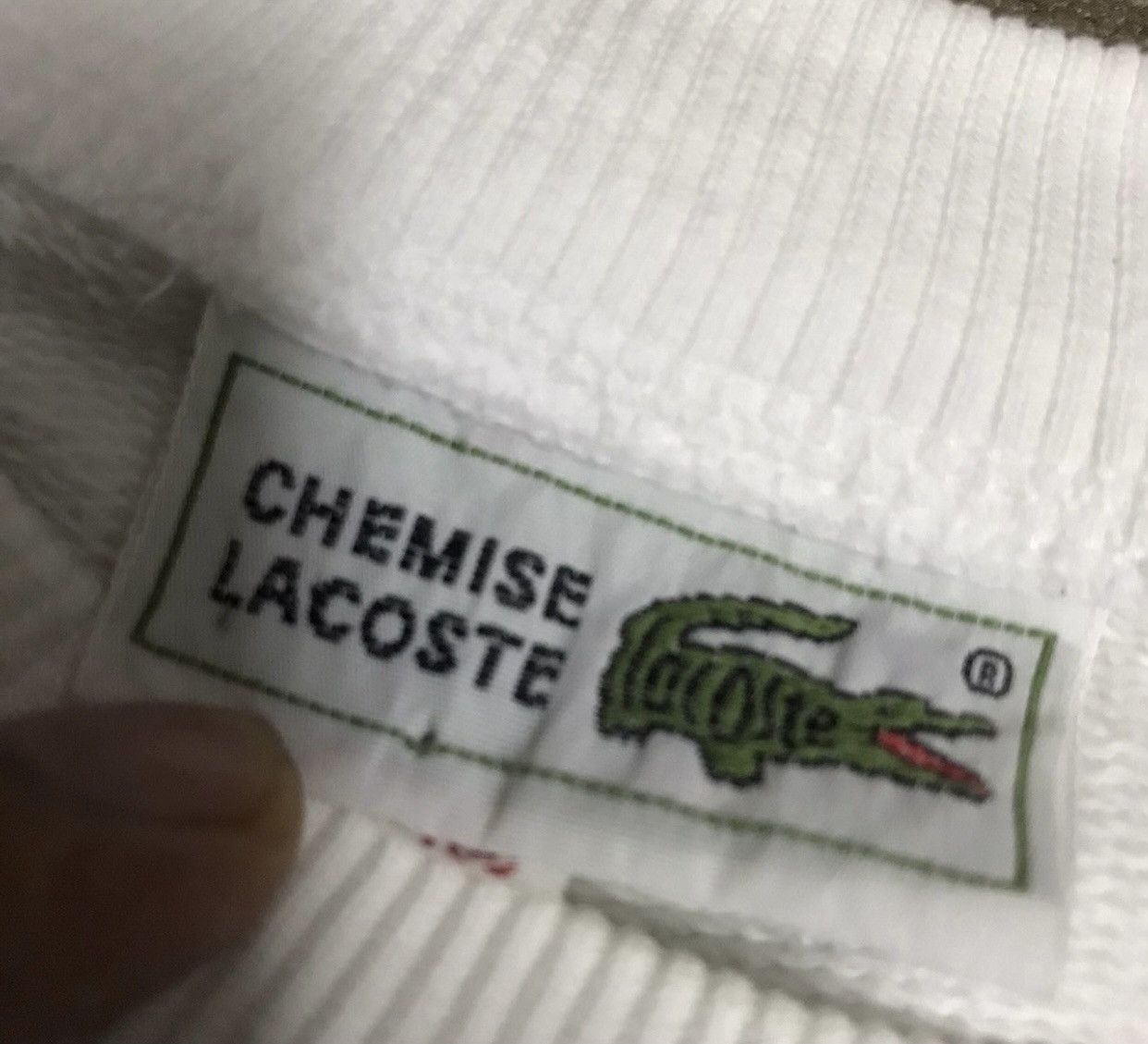 Lacoste OFFER‼️Vintage Lacoste Big Logo Sweatshirt Size US M / EU 48-50 / 2 - 6 Thumbnail