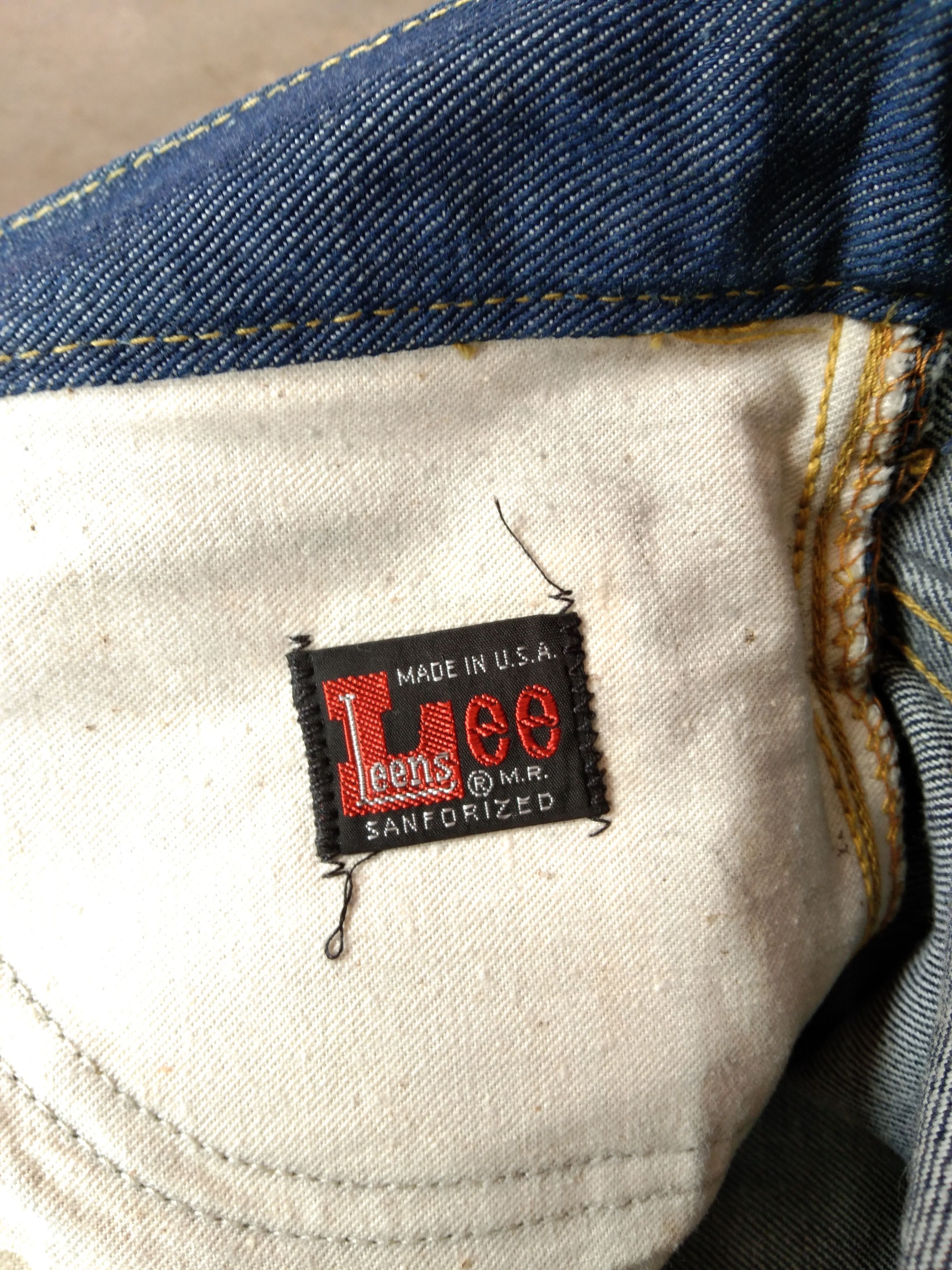 Lee 70s Vintage LEE Made In USA Talon Zipper Flared Jeans 42x33 Size US 42 / EU 58 - 10 Thumbnail