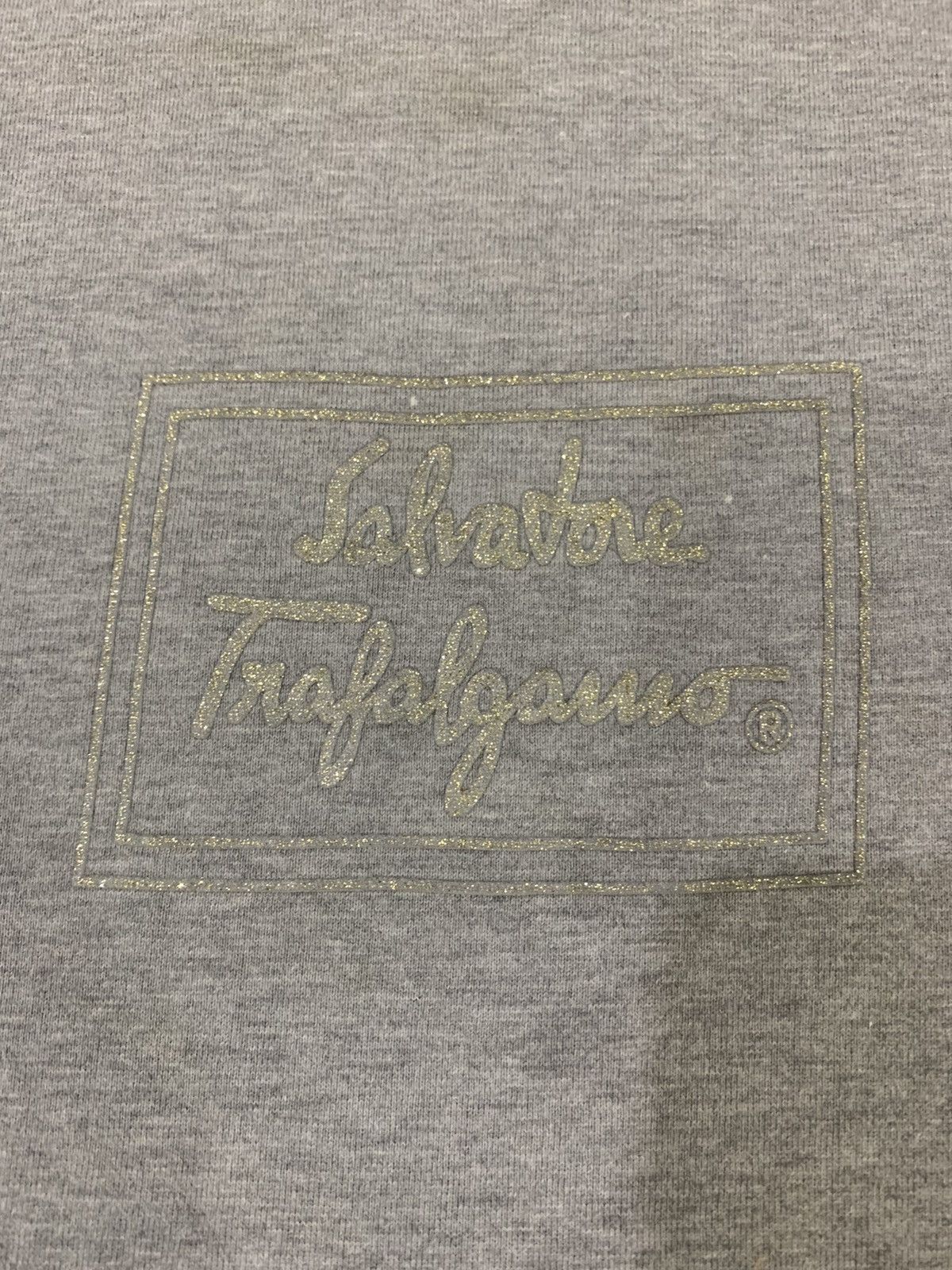 Salvatore Ferragamo SALVATORE FERRAGOMO BoxLogo Diamond Blink Graphic Tee Shirt Size US S / EU 44-46 / 1 - 4 Thumbnail