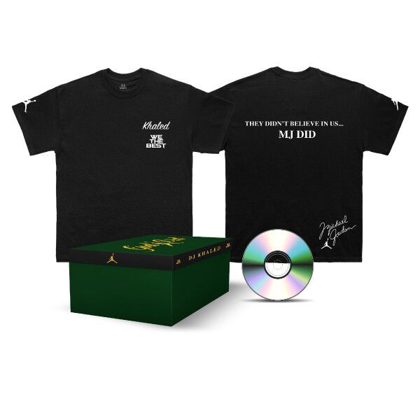 Medium 1/500 Black Exclusive God Did X MJ Did Box Set 5 Tee
