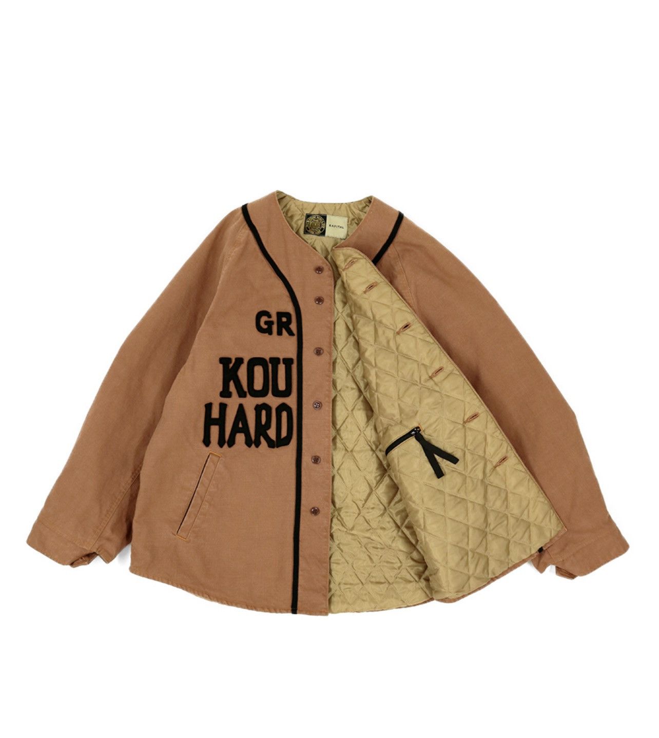 Kapital Kapital GREAT KOUNTRY night game canvas lined baseball shirt Size US L / EU 52-54 / 3 - 2 Thumbnail