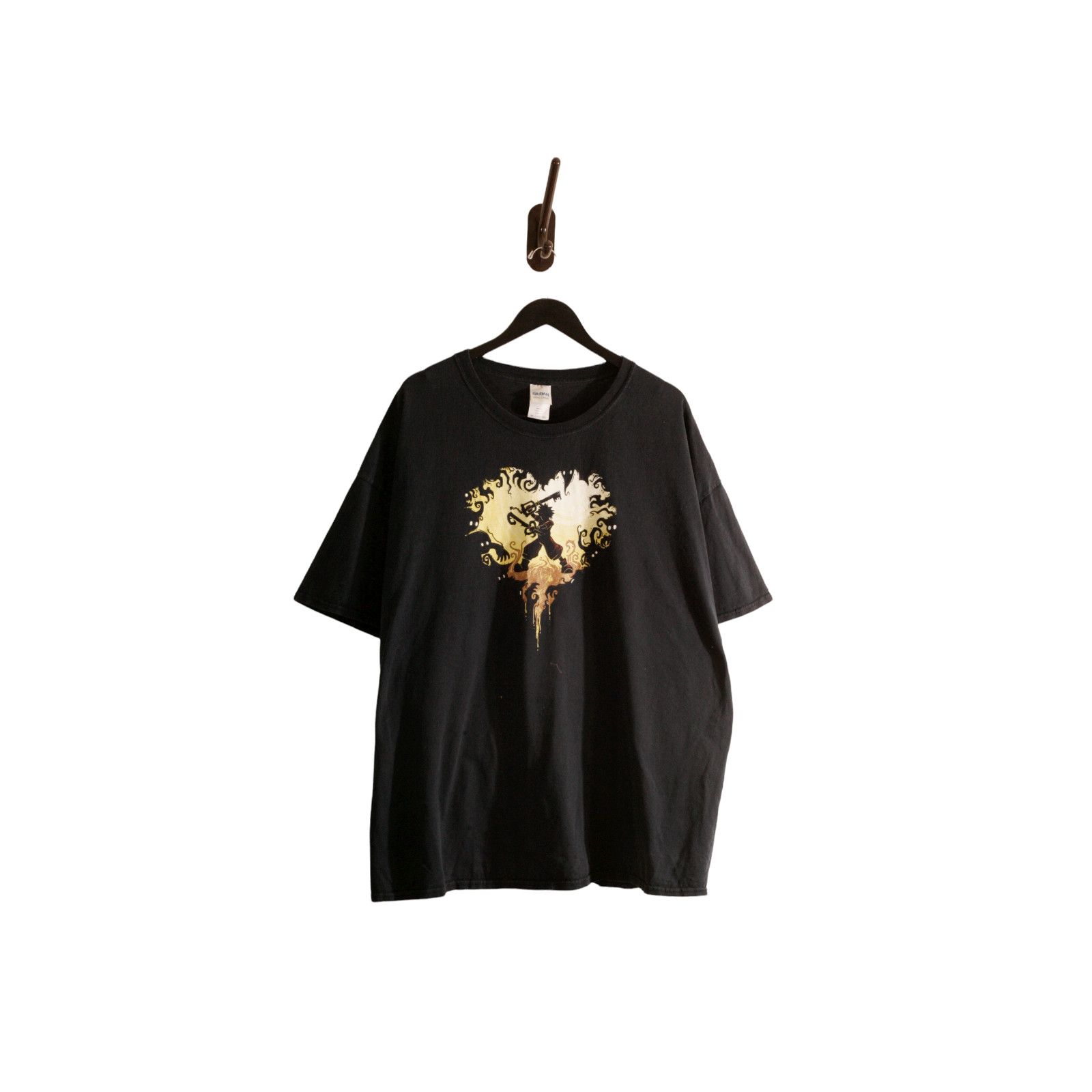 Disney × Vintage Kingdom Hearts Anime Video Game T Shirt Tee Graphic 3XL XXXL Size US XXL / EU 58 / 5 - 1 Thumbnail