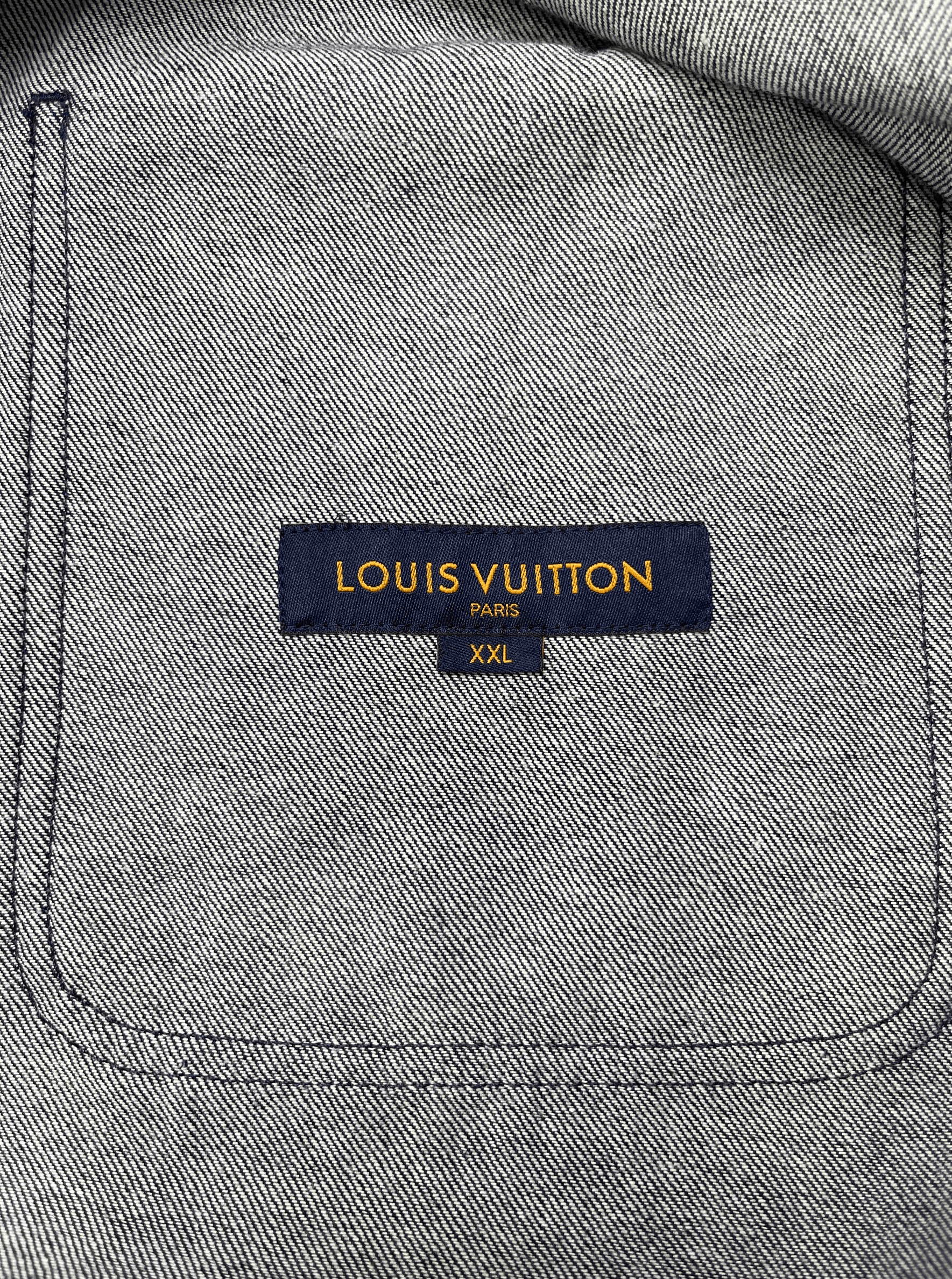Louis Vuitton Louis Vuitton Leaf Baseball Jersey Size US XXL / EU 58 / 5 - 4 Thumbnail