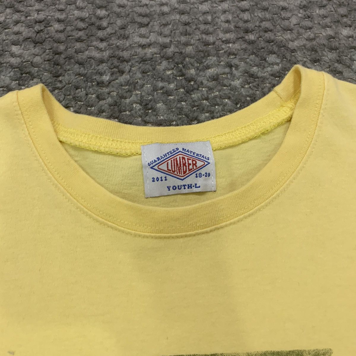 Aztech Mountain LUMBER USA Blue Mountain Lake Big Logo Streetwear Tee Shirt Size US S / EU 44-46 / 1 - 5 Thumbnail