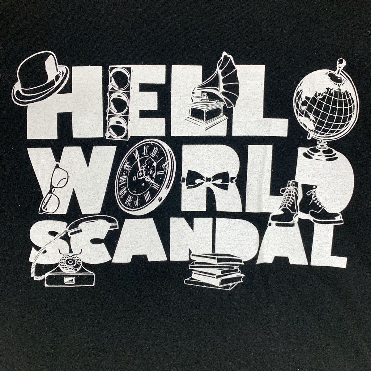 Band Tees HELLO WORLD SCANDAL Japanes Rock Band Live Concert Tour Tee Size US M / EU 48-50 / 2 - 7 Thumbnail
