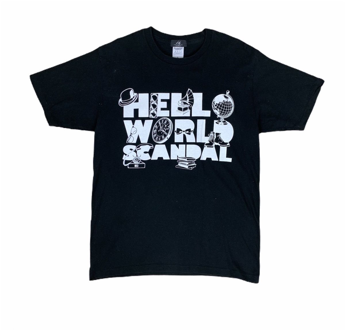 Band Tees HELLO WORLD SCANDAL Japanes Rock Band Live Concert Tour Tee Size US M / EU 48-50 / 2 - 1 Thumbnail