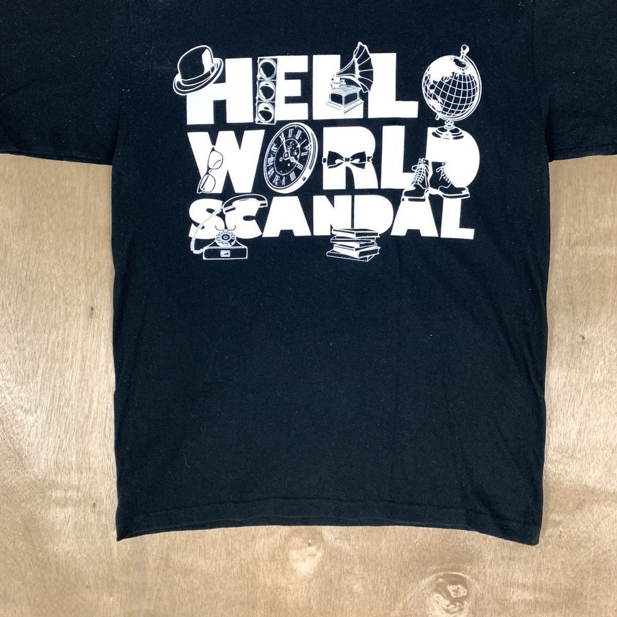 Band Tees HELLO WORLD SCANDAL Japanes Rock Band Live Concert Tour Tee Size US M / EU 48-50 / 2 - 4 Thumbnail