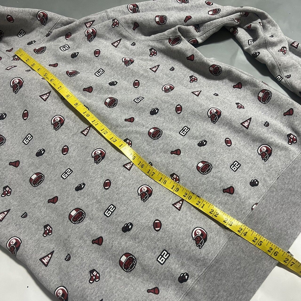Bape BAPE full zip hoodie gray/Milo Print Size US L / EU 52-54 / 3 - 8 Thumbnail