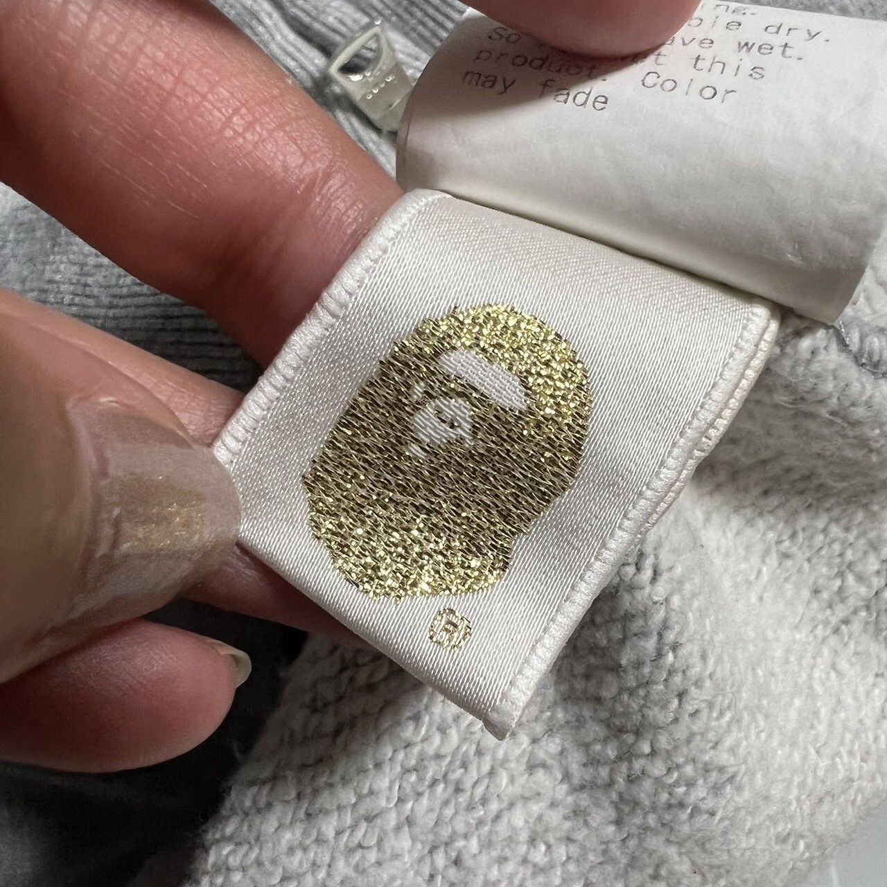 Bape BAPE full zip hoodie gray/Milo Print Size US L / EU 52-54 / 3 - 6 Thumbnail
