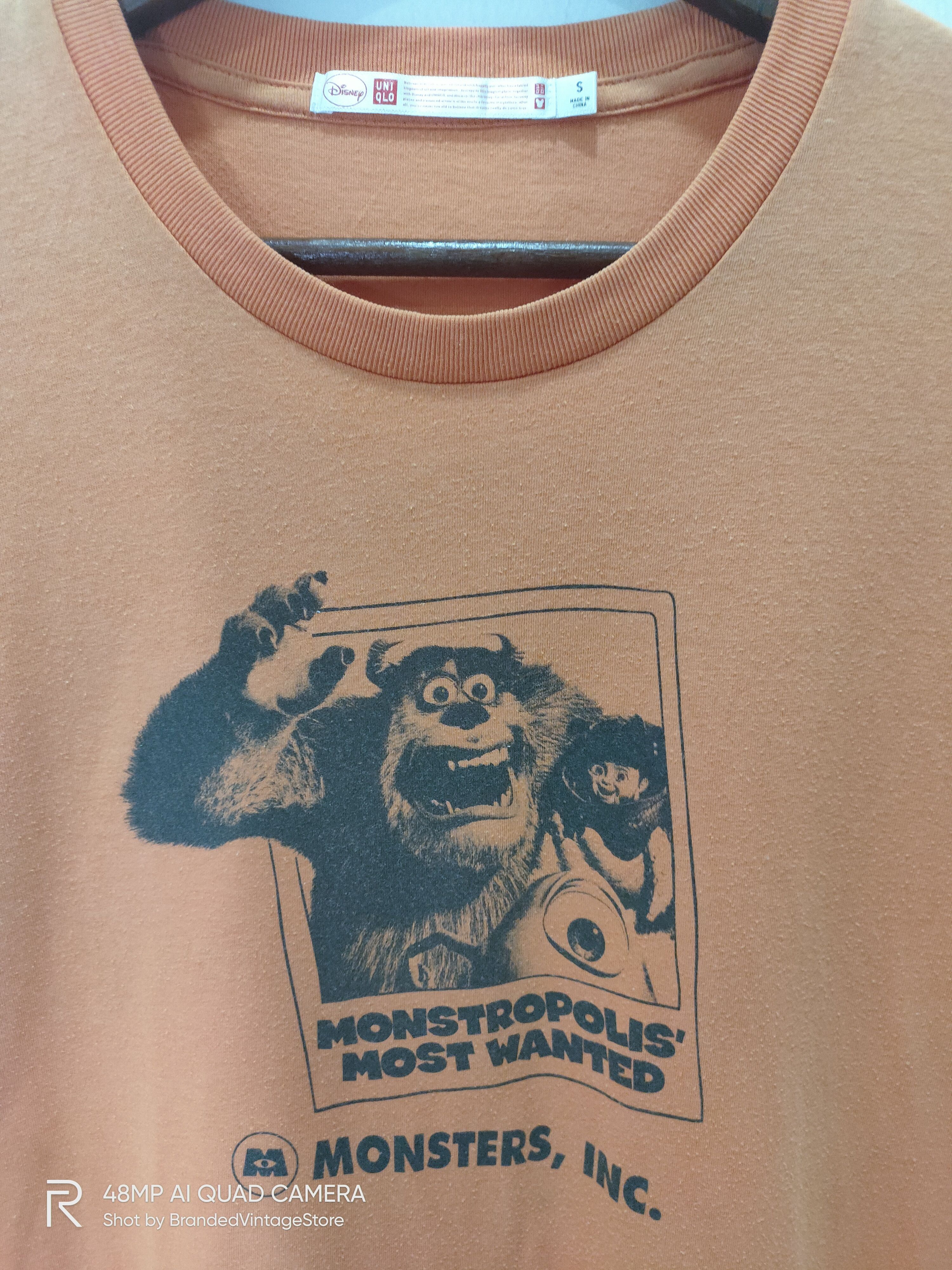 Disney UNIQLO Disney Monsters Monstropolis Most Wanted Graphic Tee Size US S / EU 44-46 / 1 - 2 Thumbnail