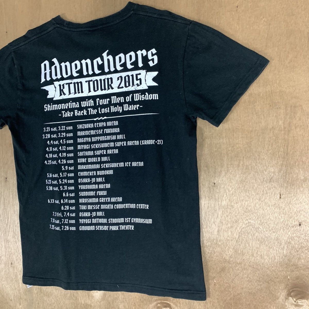 Band Tees KTM ADVENCHEERS SHIMONETINA Sexy Lady Tour 2015 Band Tshirt Size US S / EU 44-46 / 1 - 13 Thumbnail