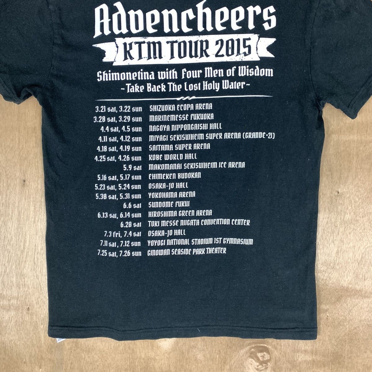 Band Tees KTM ADVENCHEERS SHIMONETINA Sexy Lady Tour 2015 Band Tshirt Size US S / EU 44-46 / 1 - 11 Thumbnail