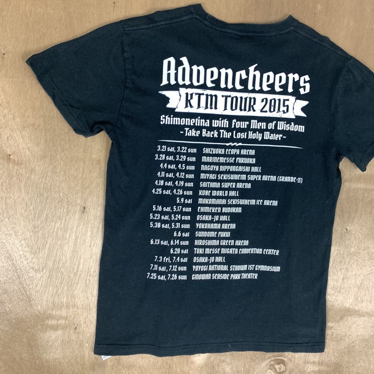 Band Tees KTM ADVENCHEERS SHIMONETINA Sexy Lady Tour 2015 Band Tshirt Size US S / EU 44-46 / 1 - 12 Thumbnail