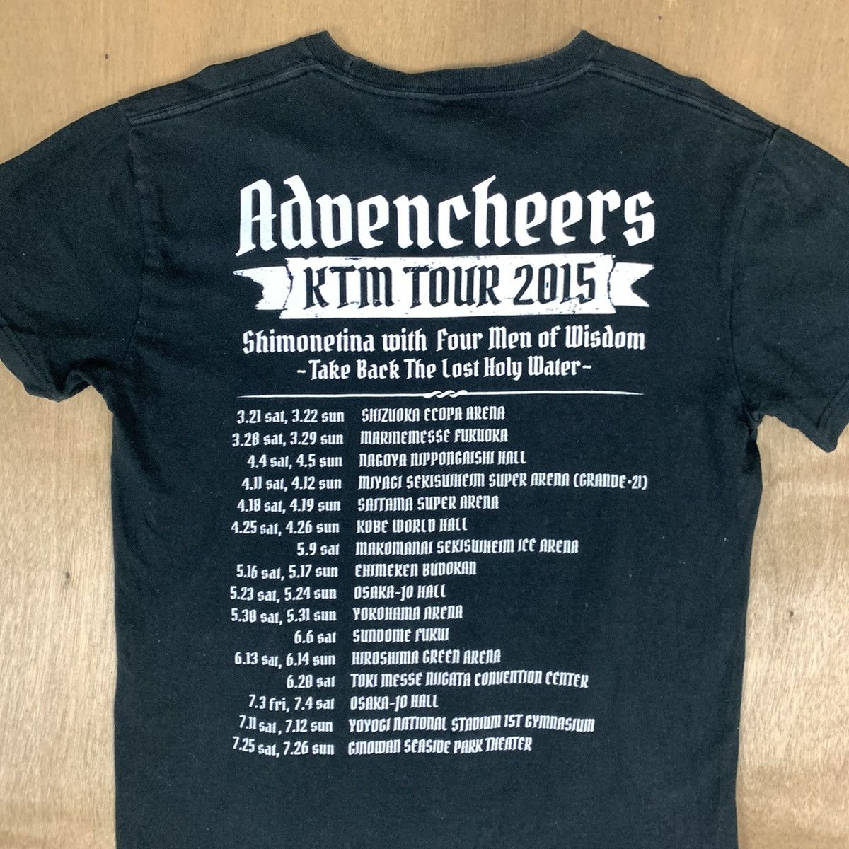 Band Tees KTM ADVENCHEERS SHIMONETINA Sexy Lady Tour 2015 Band Tshirt Size US S / EU 44-46 / 1 - 10 Thumbnail