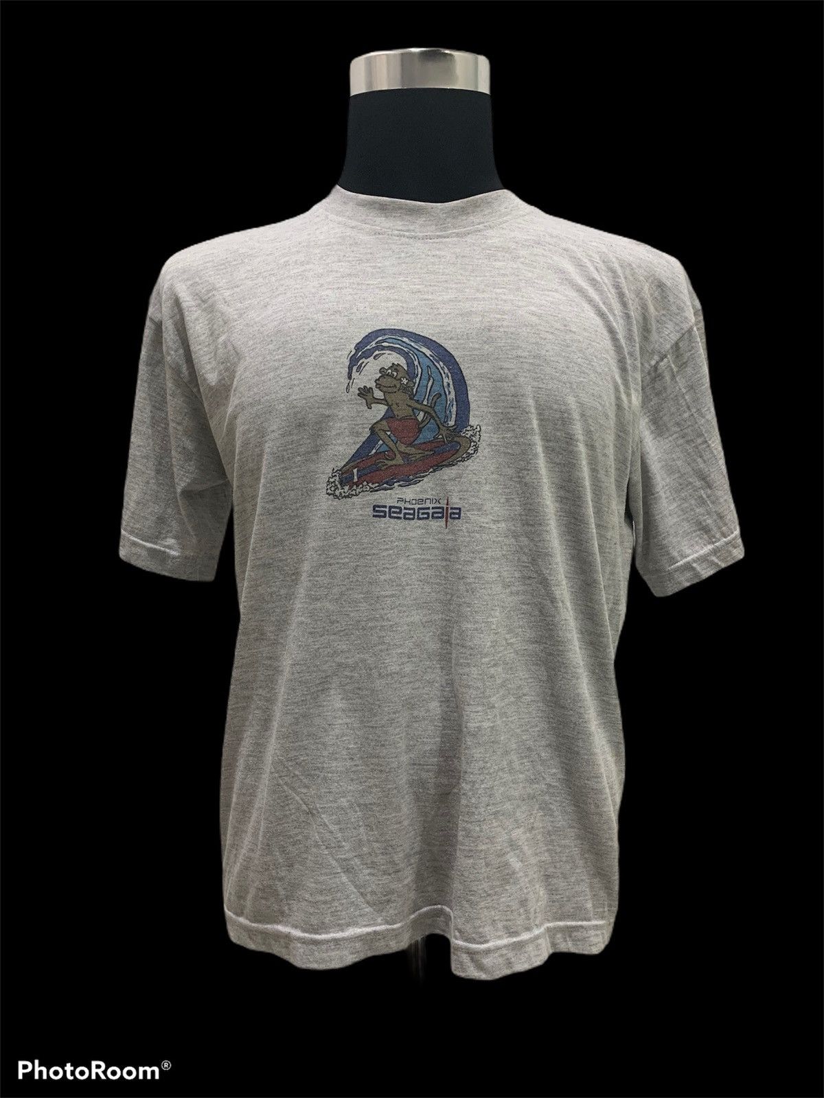 Phoenix Clothing PHOENIX SEAGAIA Surfing Monkey BigLogo Streetwear Tee Shirt Size US M / EU 48-50 / 2 - 2 Thumbnail