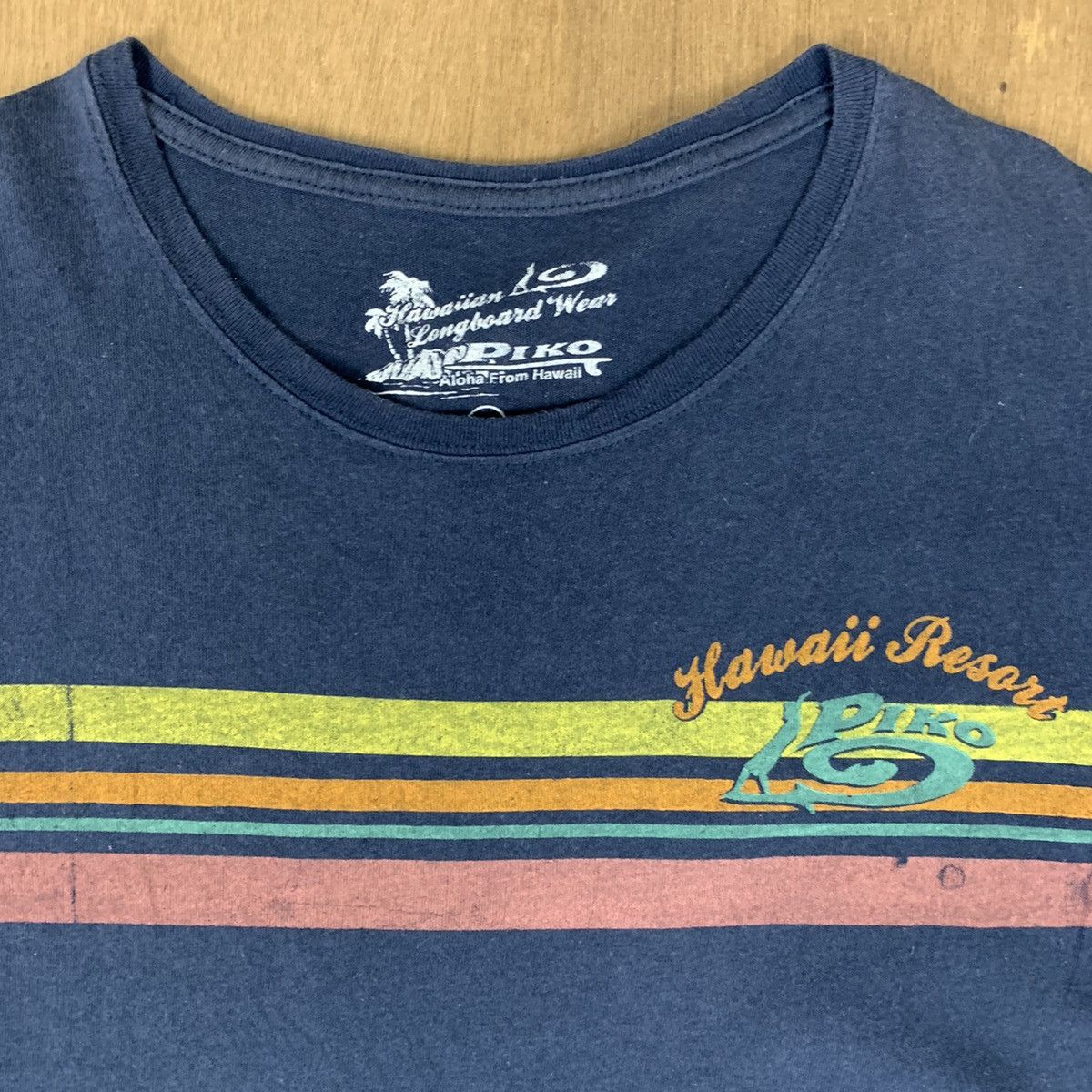 Sun Surf Vintage 90s PIKO Hawaii Resort Aloha Sunset Graphic Tshirt Size US M / EU 48-50 / 2 - 7 Thumbnail