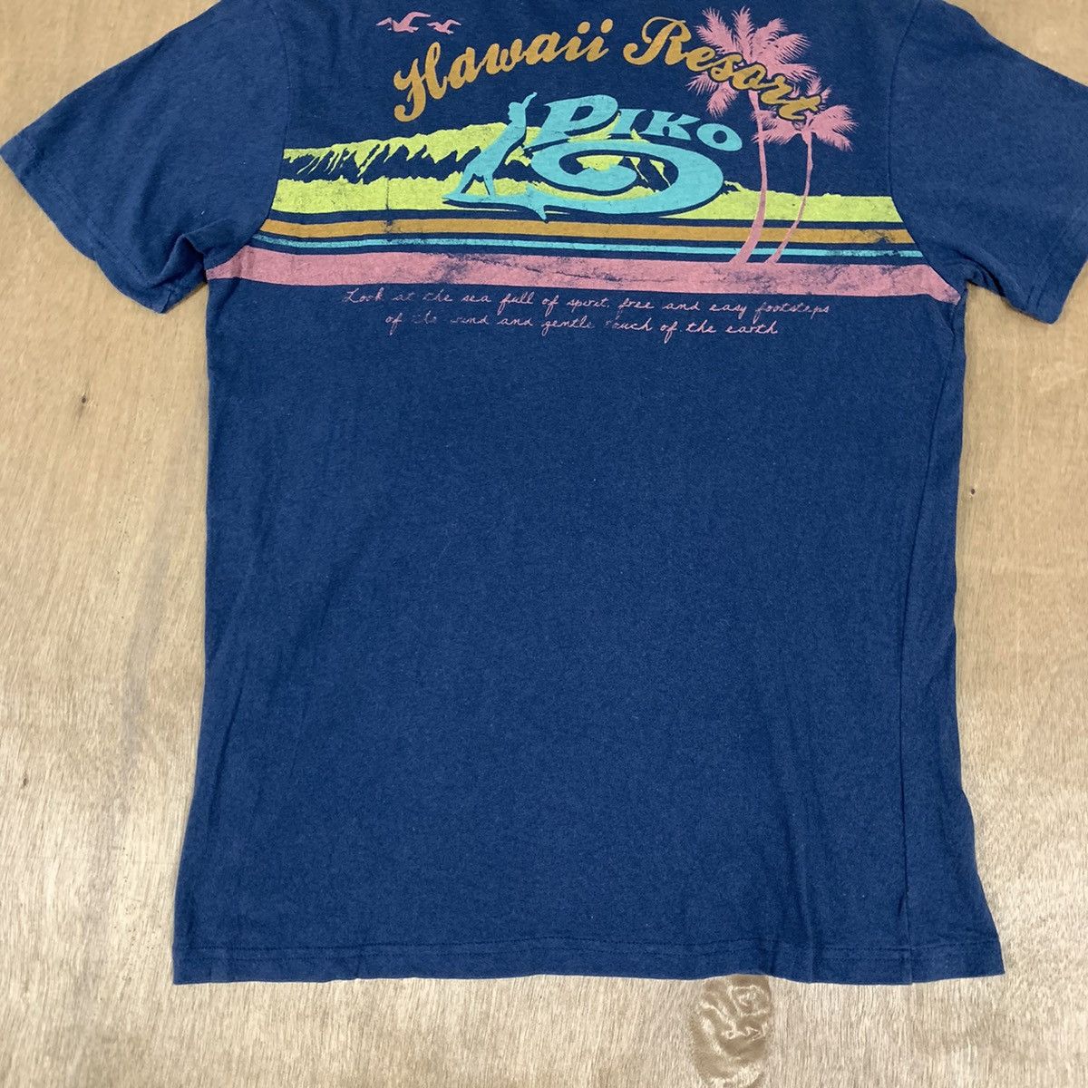 Sun Surf Vintage 90s PIKO Hawaii Resort Aloha Sunset Graphic Tshirt Size US M / EU 48-50 / 2 - 11 Thumbnail